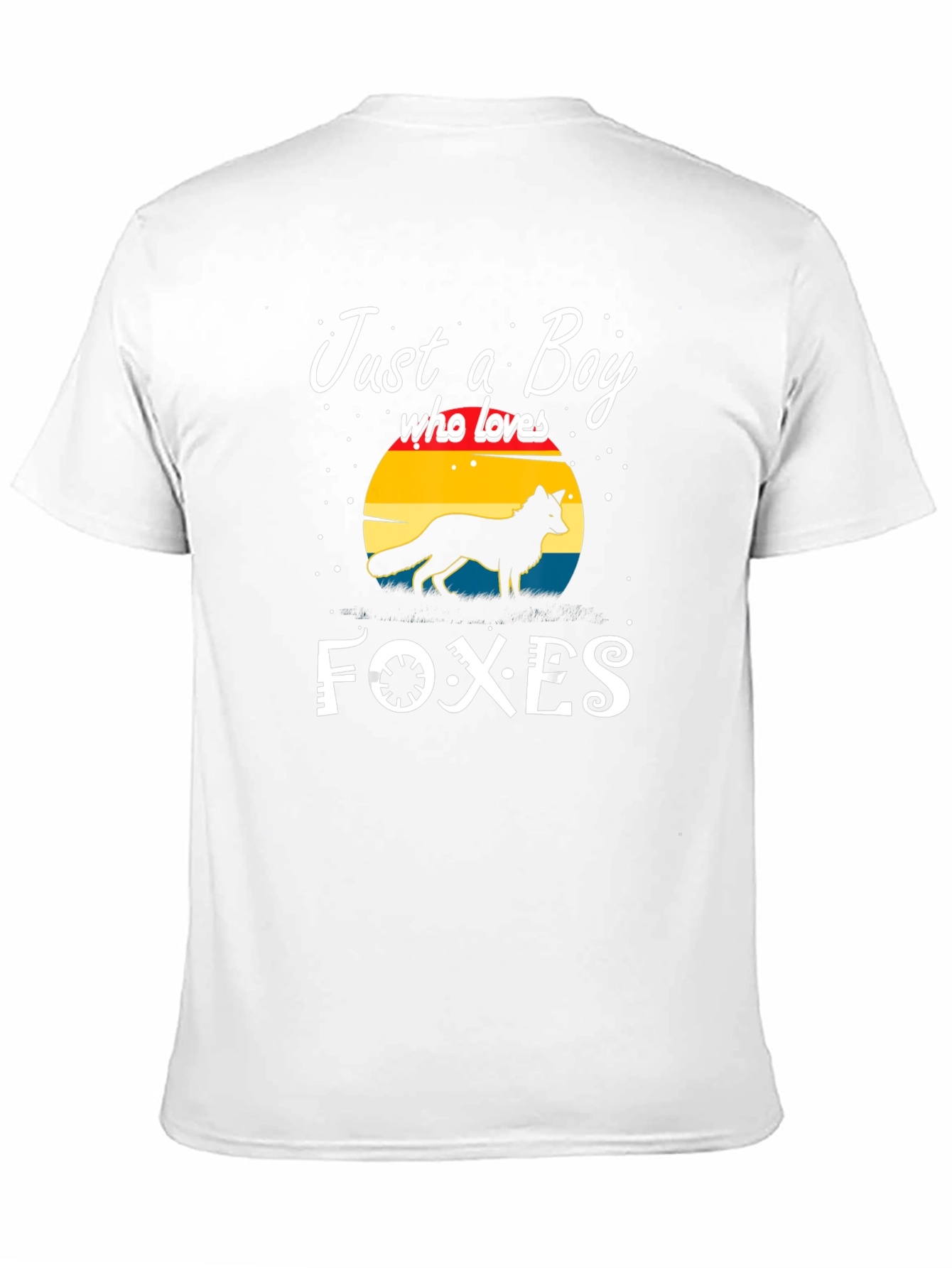 Just a Boy Who Loves Foxes T-Shirt