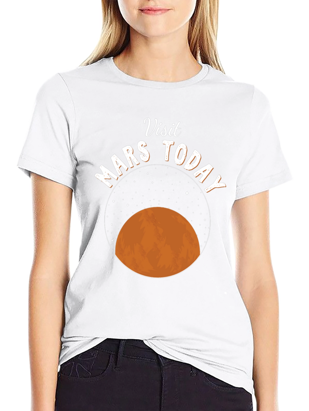 Visit Mars Today Graphic T-Shirt