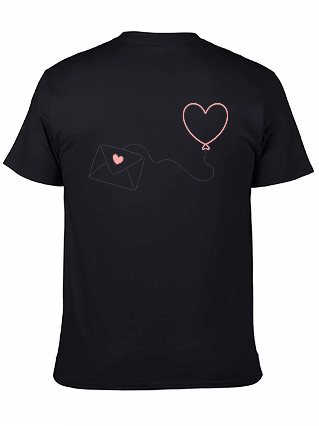 Heart Balloon Love Letter Graphic Tee