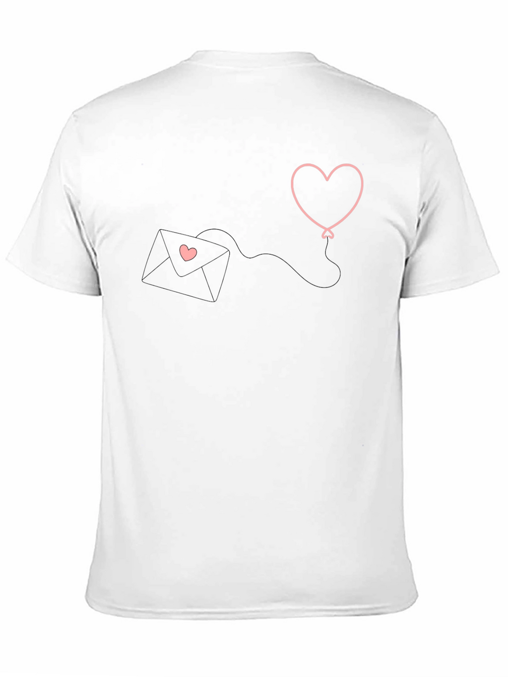 Heart Balloon Love Letter Graphic Tee