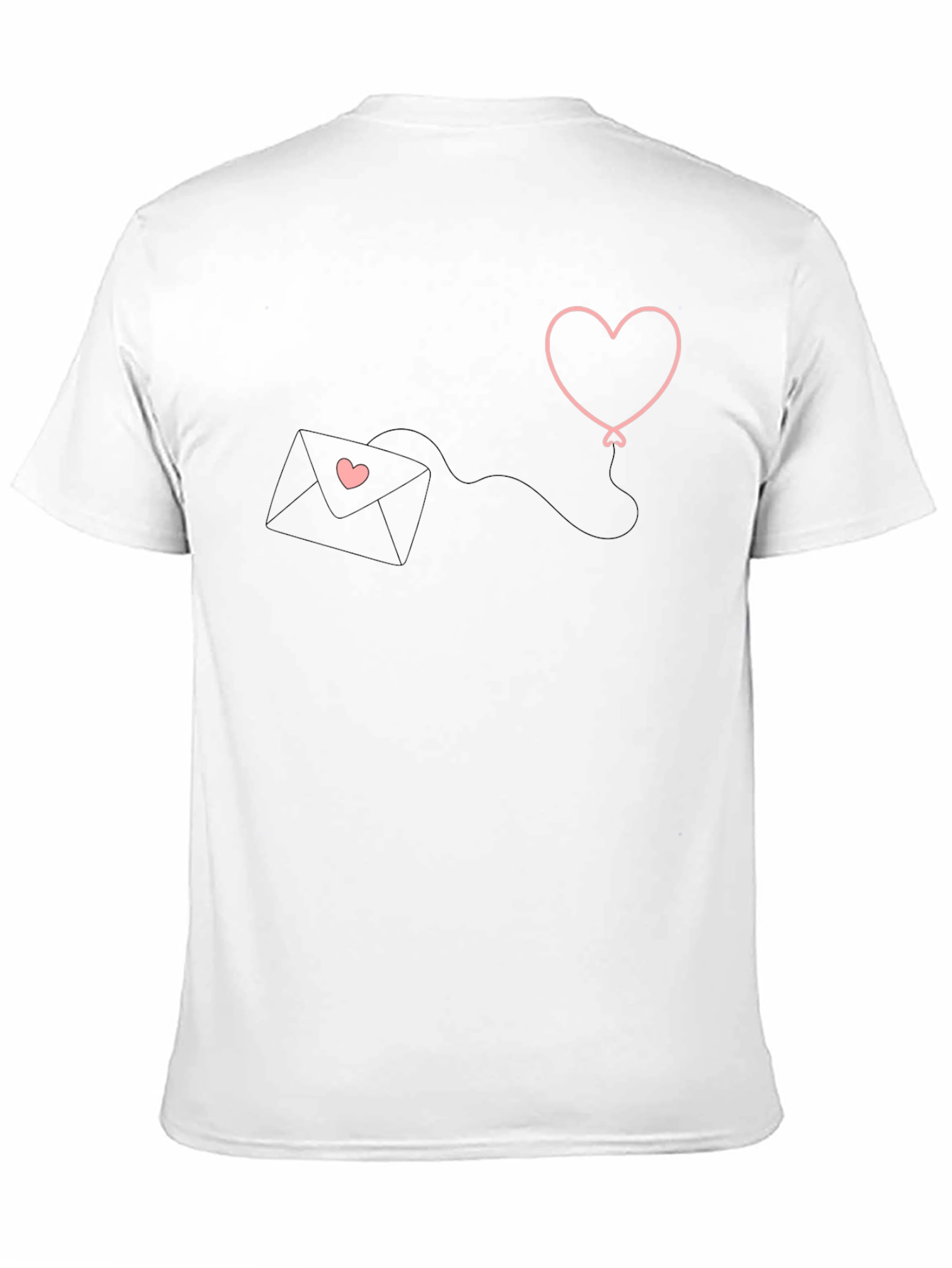 Heart Balloon Love Letter Graphic Tee