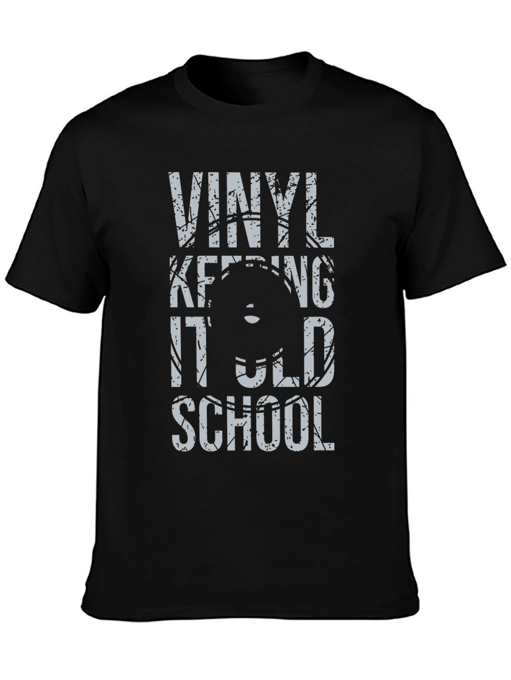 Vinyl Keeping It Old School Graphic Tee