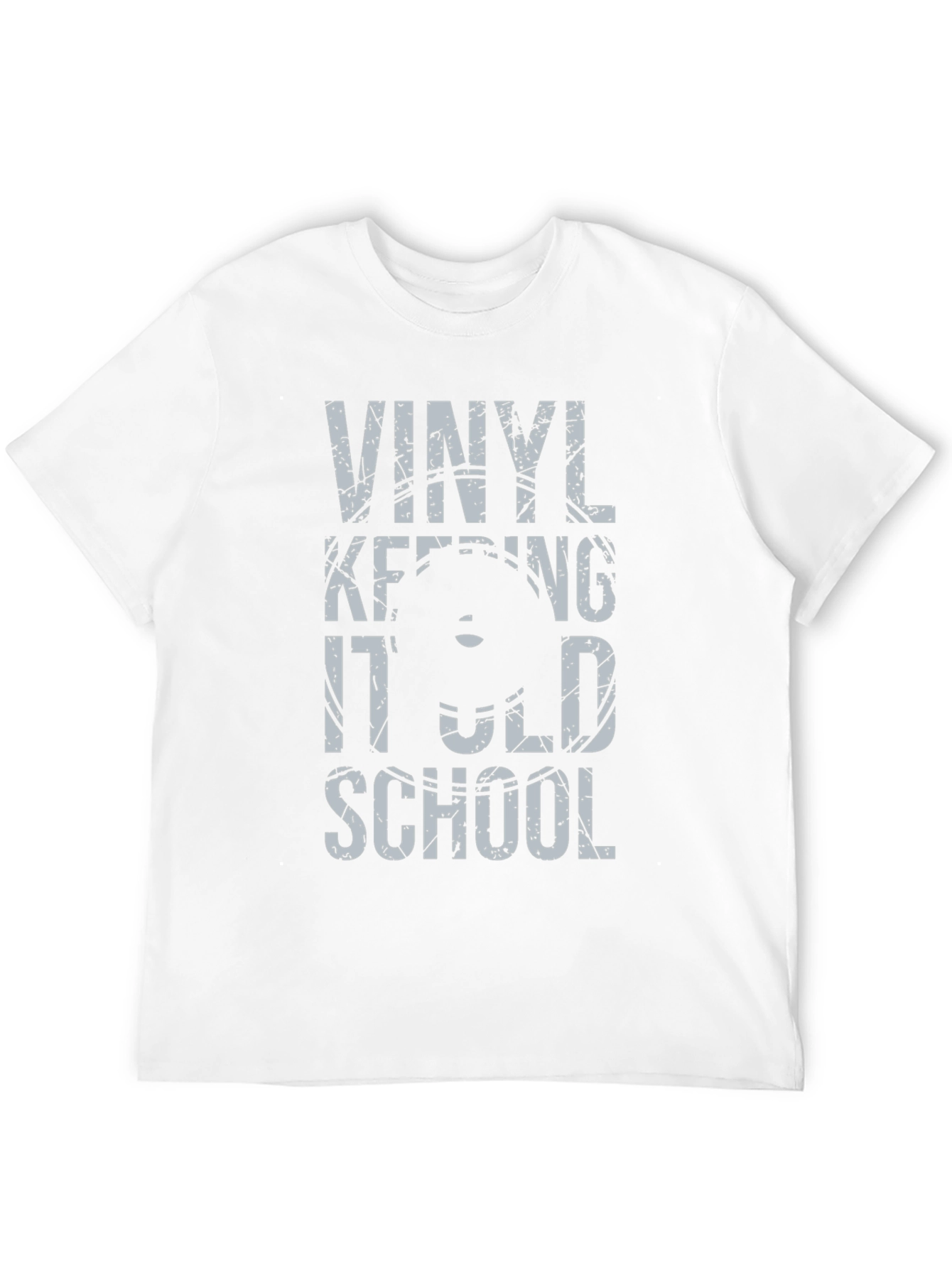 Vinyl Keeping It Old School Graphic Tee
