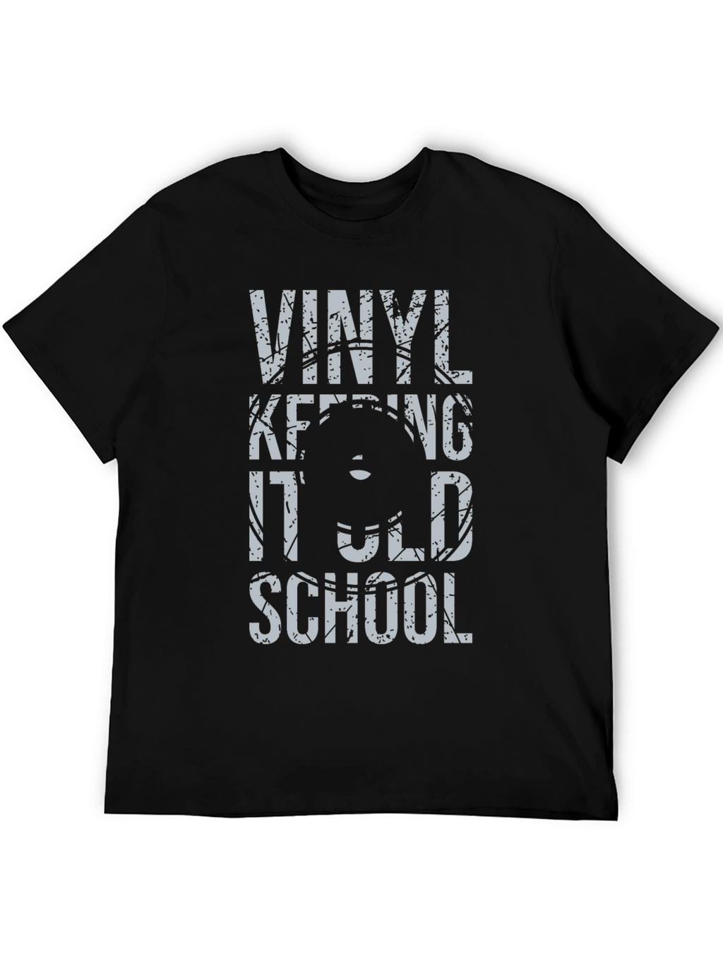 Vinyl Keeping It Old School Graphic Tee
