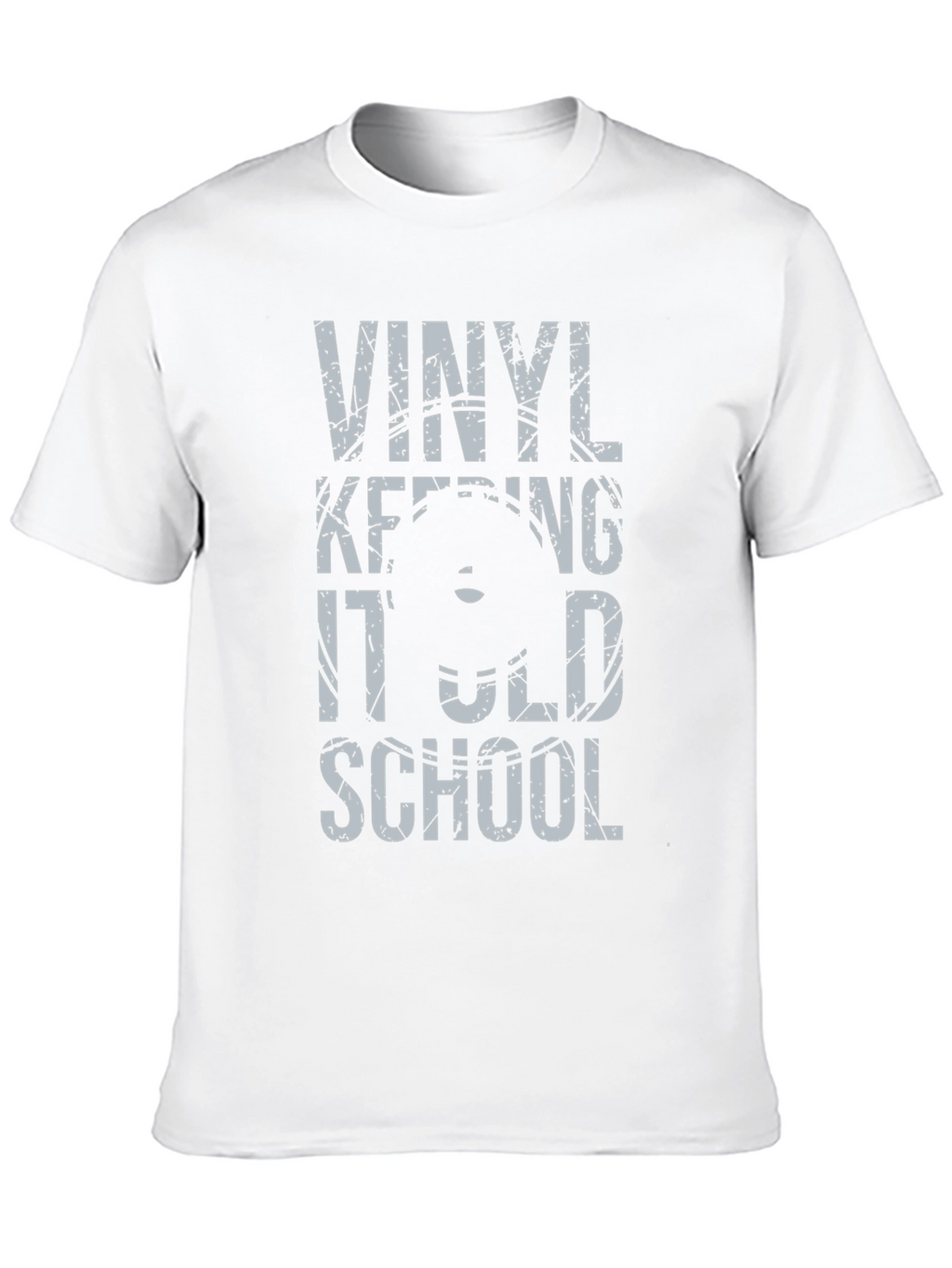 Vinyl Keeping It Old School Graphic Tee