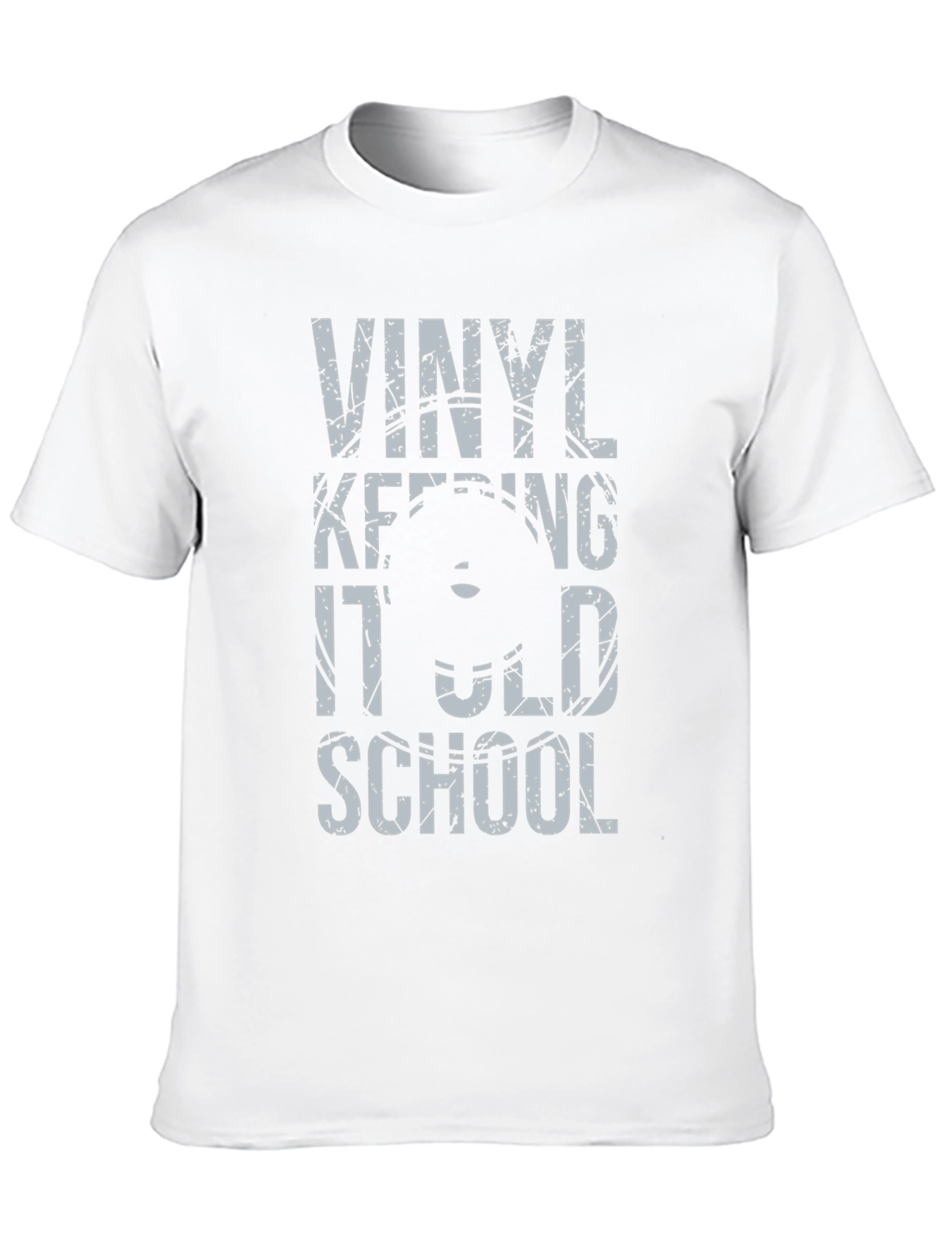 Vinyl Keeping It Old School Graphic Tee