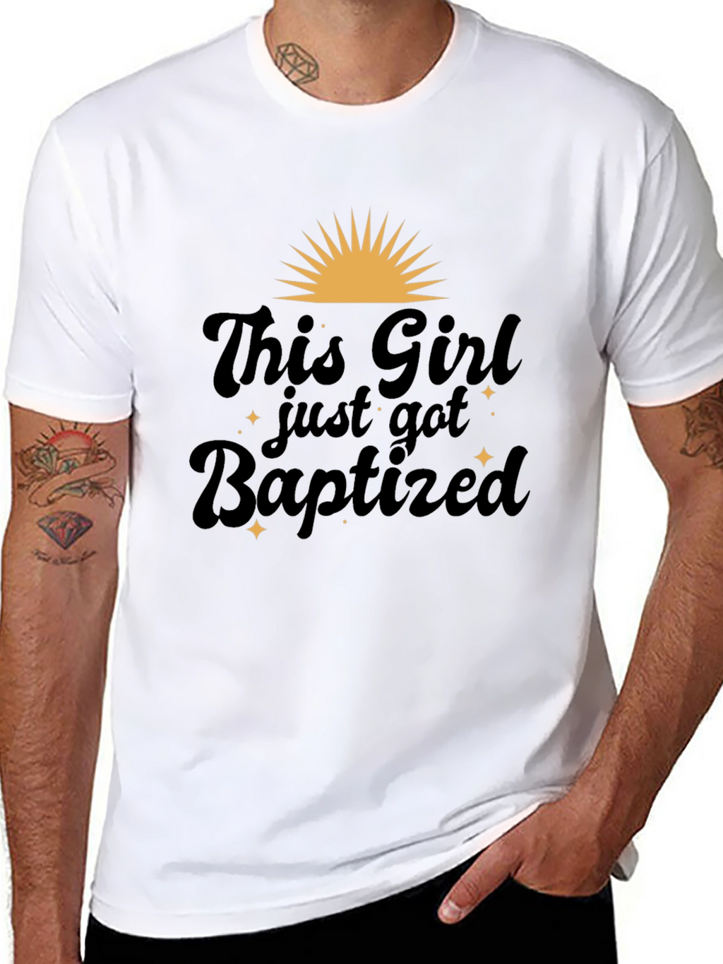Baptism T-Shirt - This Girl Just Got Baptized