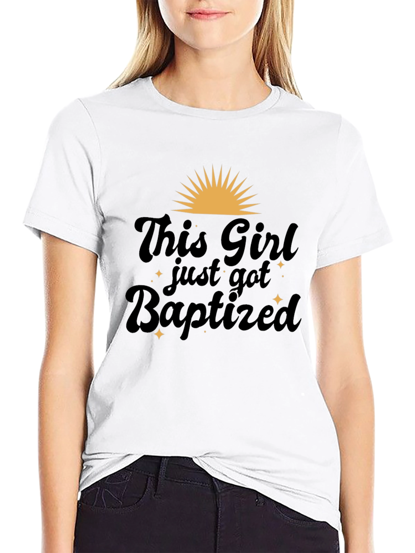 Baptism T-Shirt - This Girl Just Got Baptized
