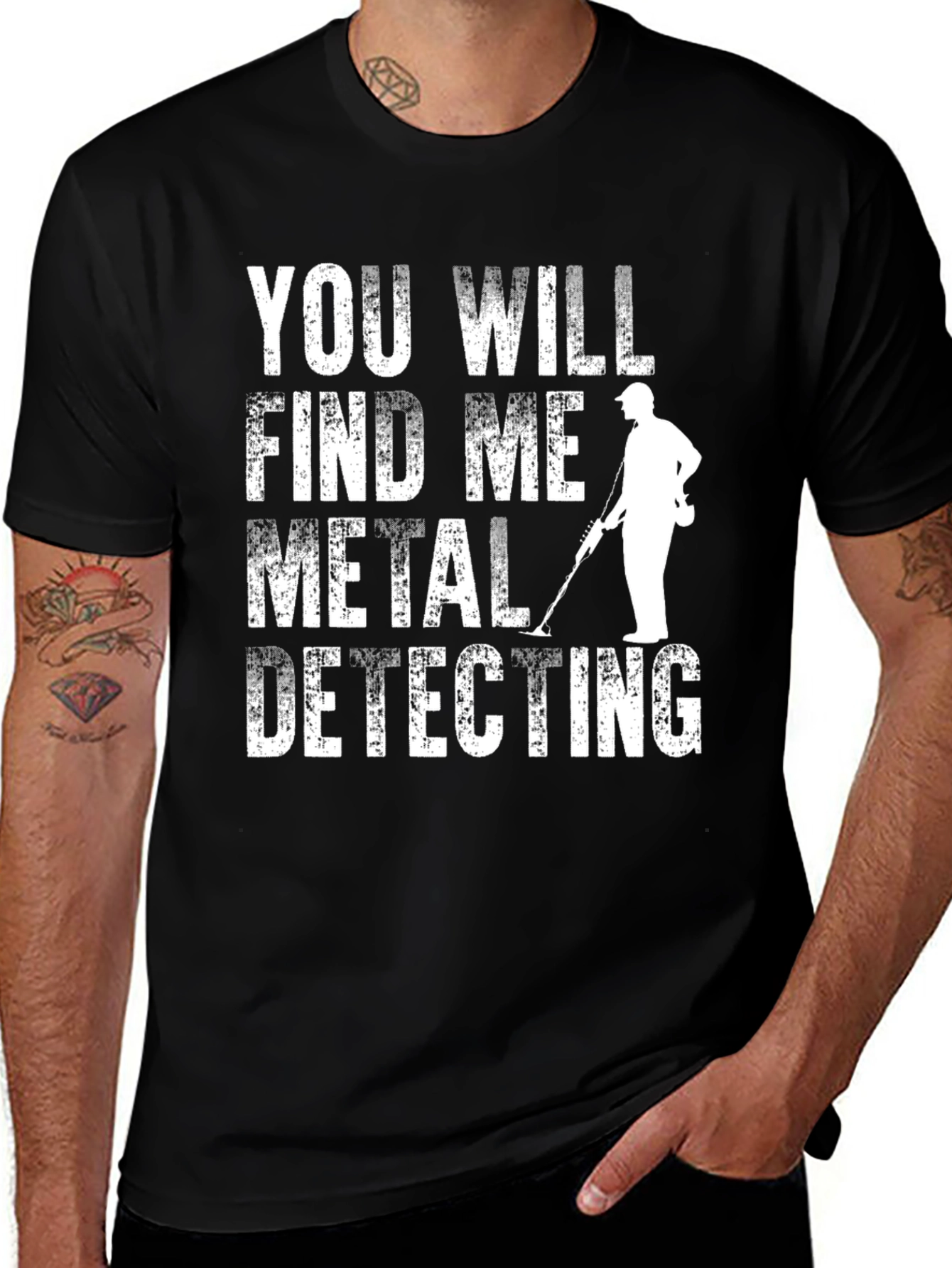 Metal Detecting T-Shirt: Find Me Metal Detecting