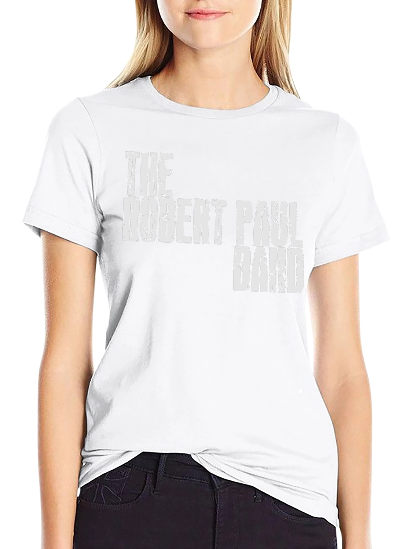 The Robert Paul Band Distressed Graphic T-Shirt