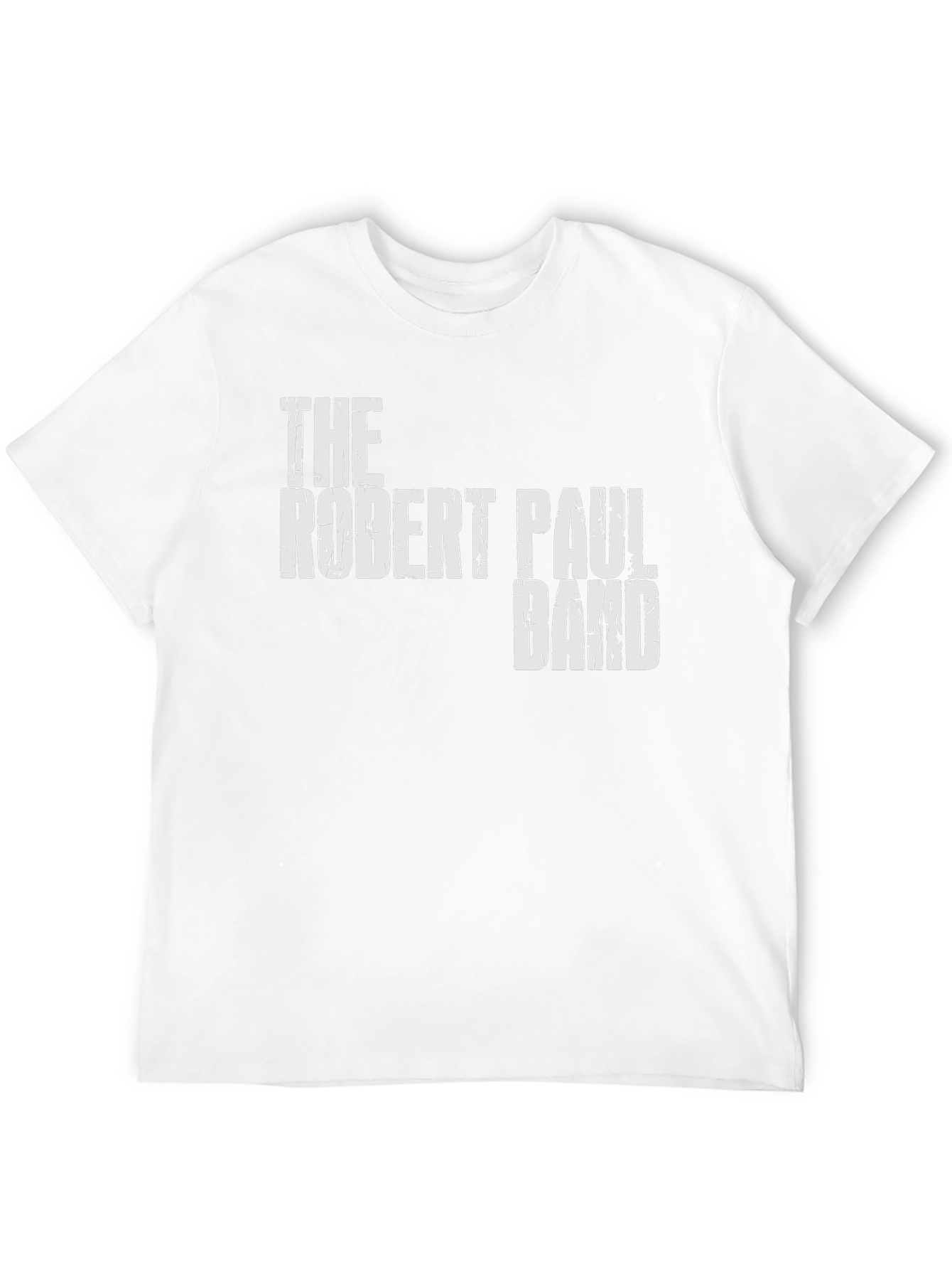 The Robert Paul Band Distressed Graphic T-Shirt