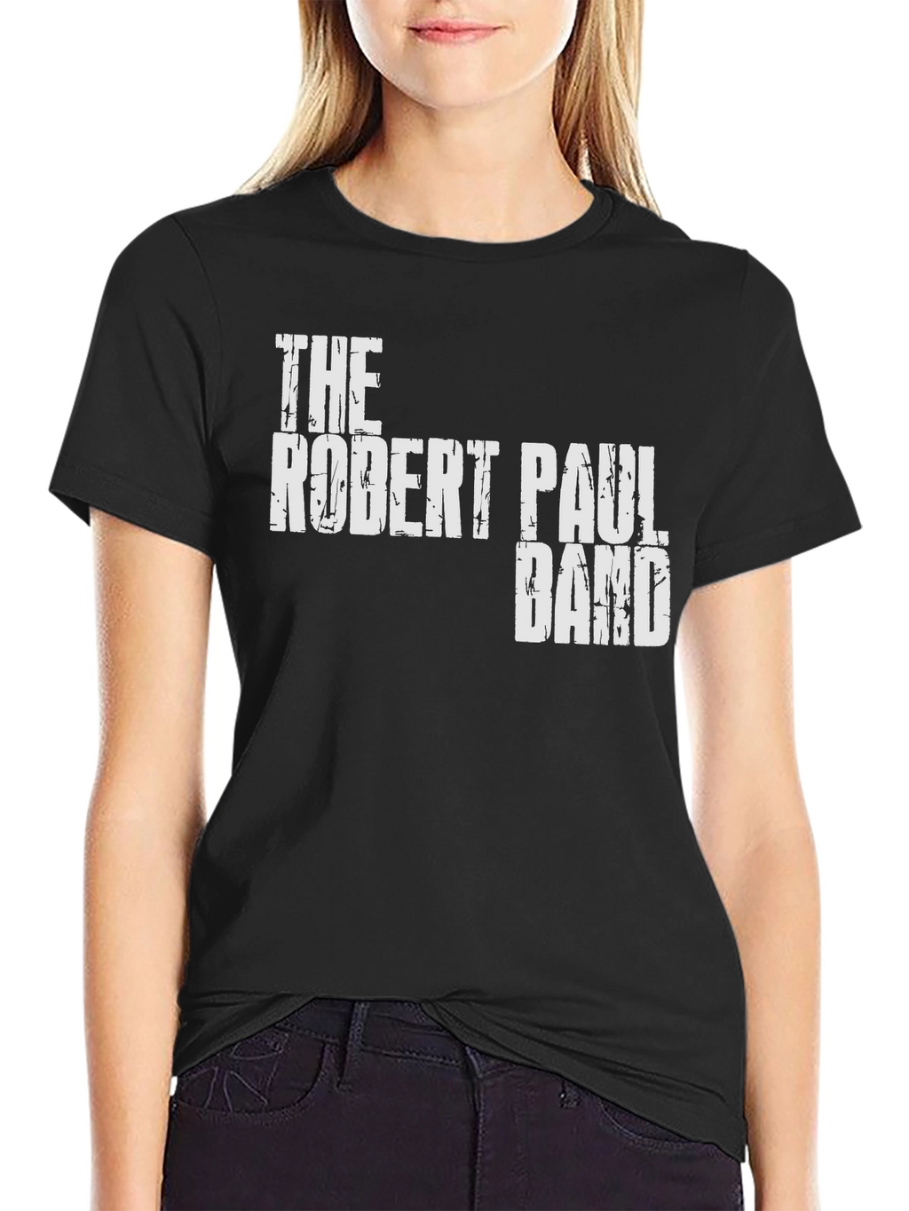 The Robert Paul Band Distressed Graphic T-Shirt