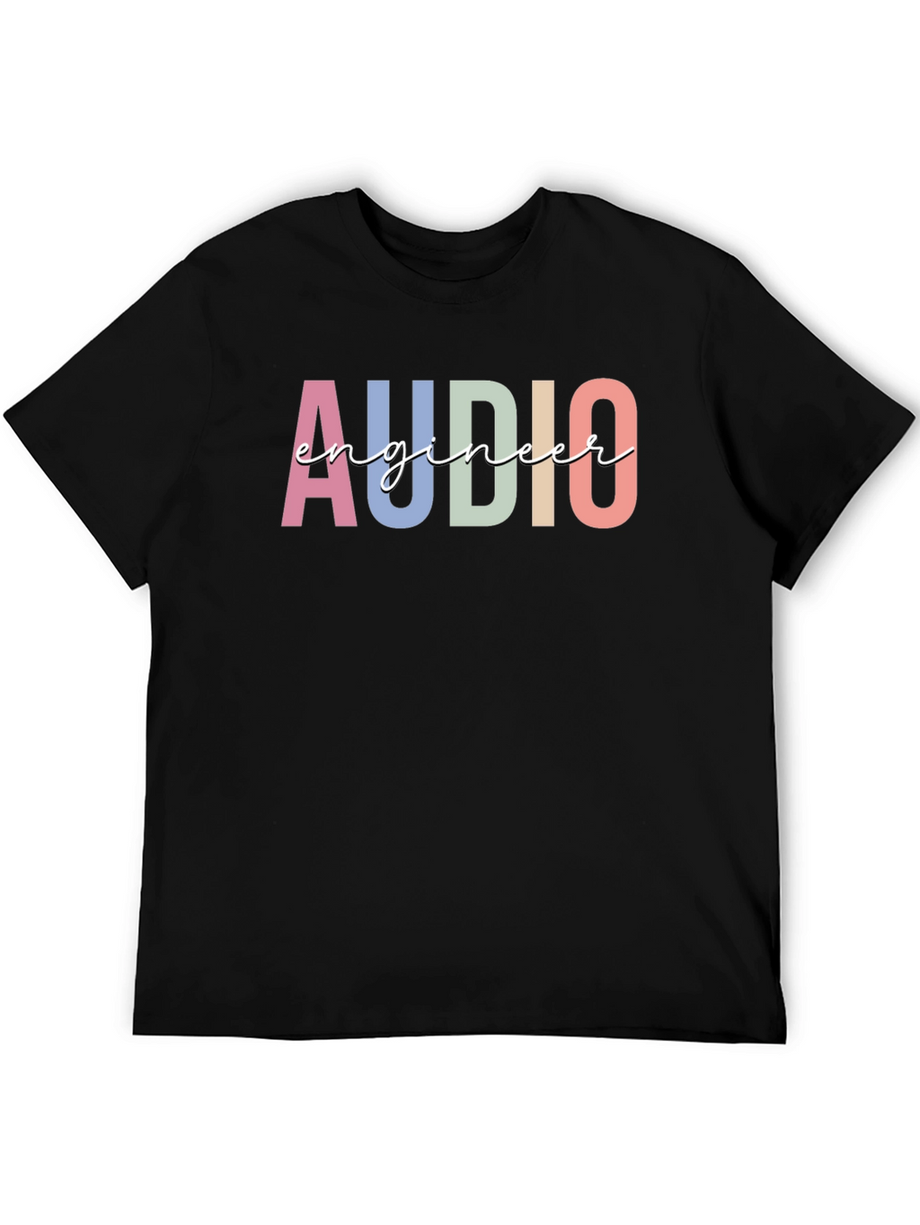 Audio Engineer T-Shirt - Graphic Tee - Music Production