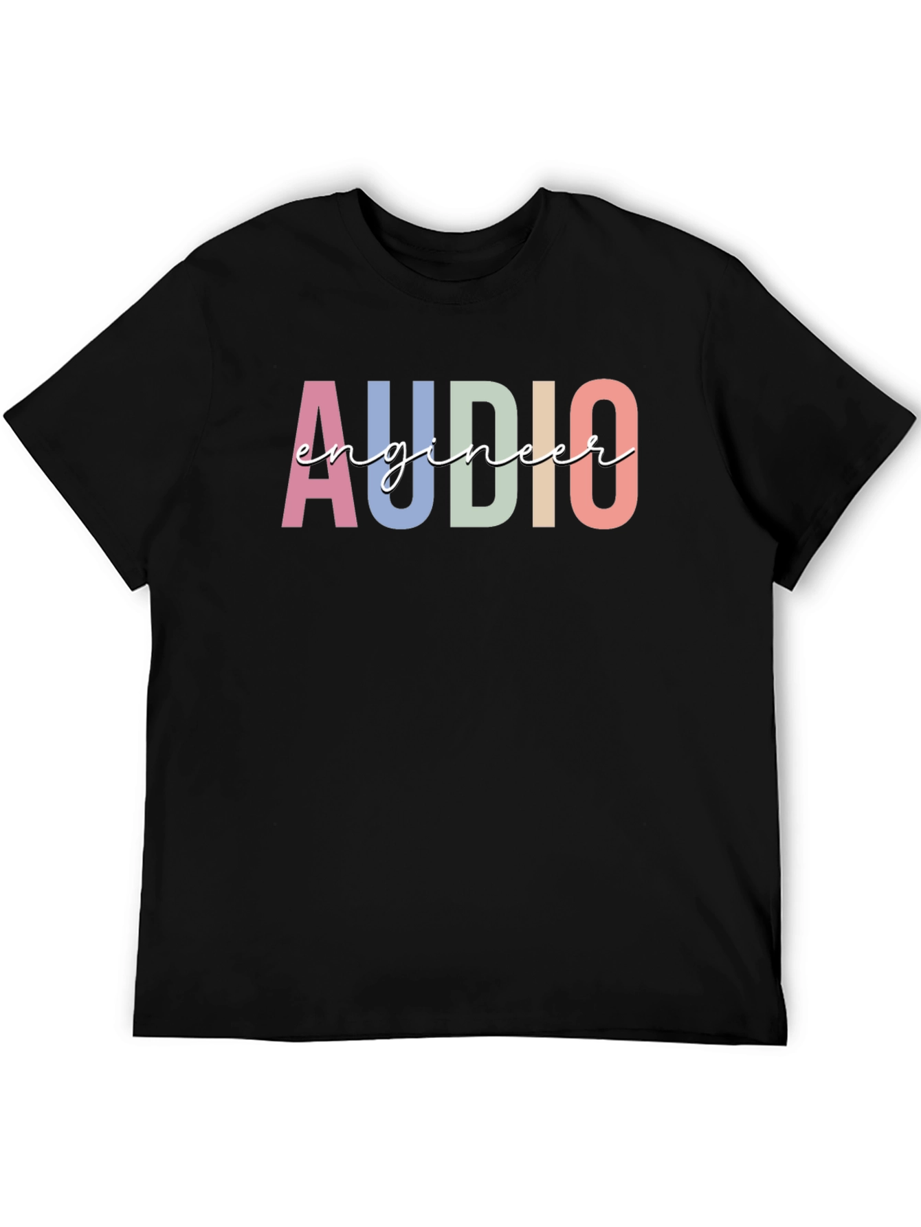 Audio Engineer T-Shirt - Graphic Tee - Music Production
