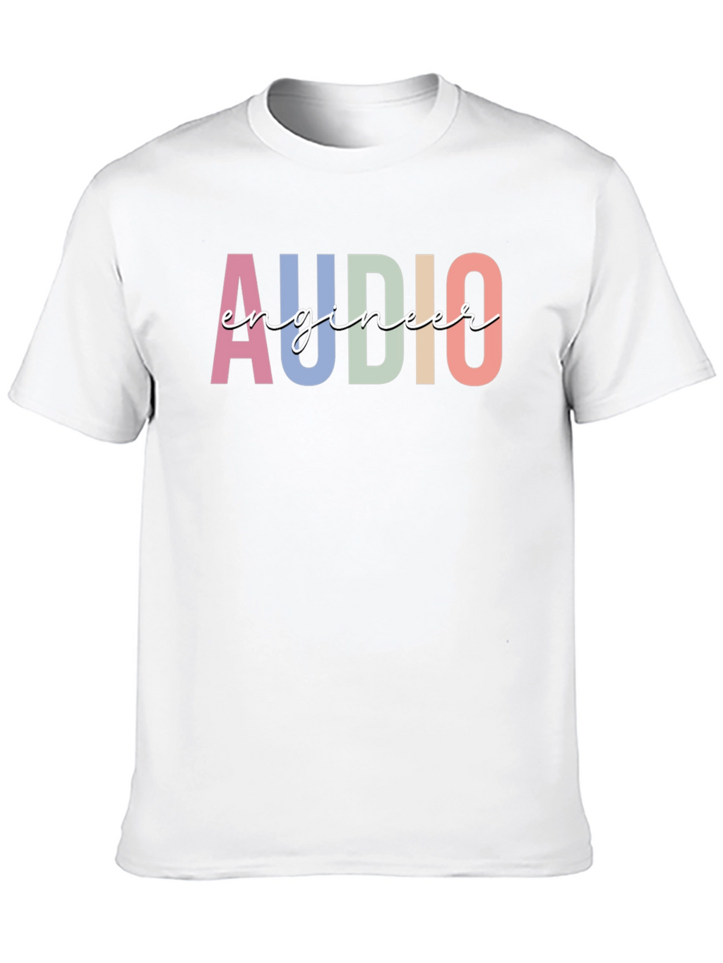 Audio Engineer T-Shirt - Graphic Tee - Music Production