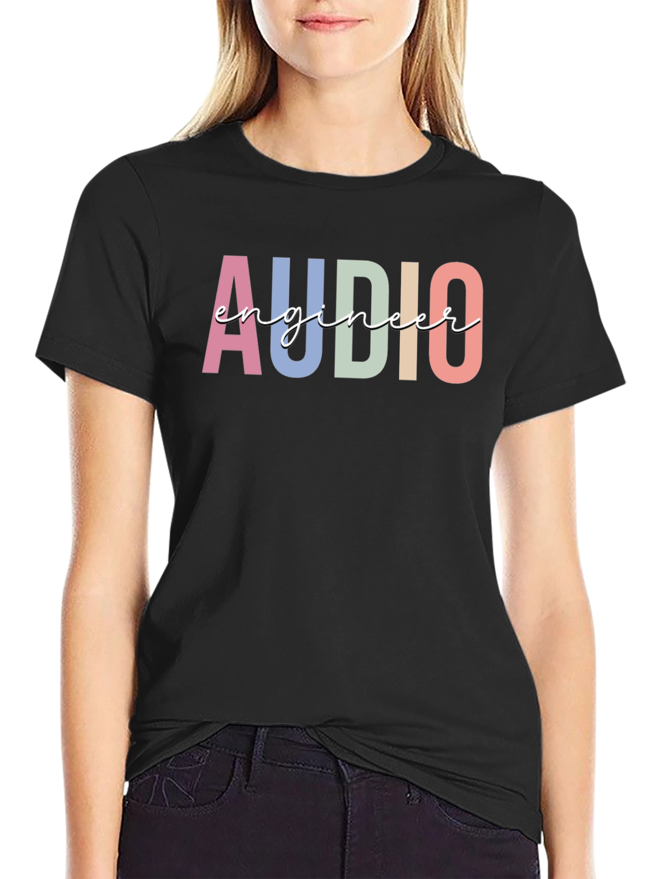 Audio Engineer T-Shirt - Graphic Tee - Music Production