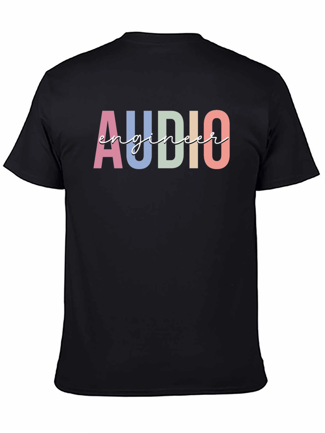 Audio Engineer T-Shirt - Graphic Tee - Music Production