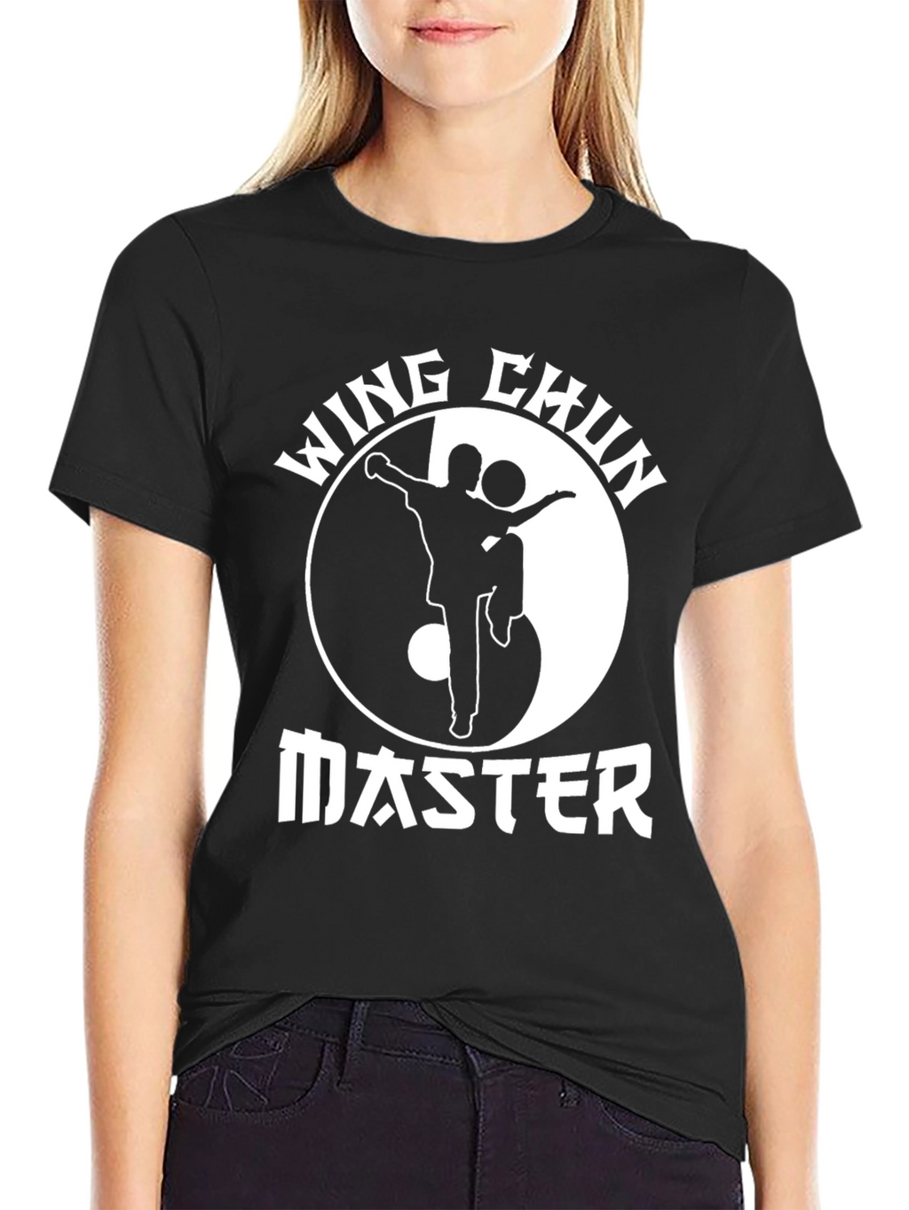 Wing Chun Master Yin Yang Graphic T-Shirt
