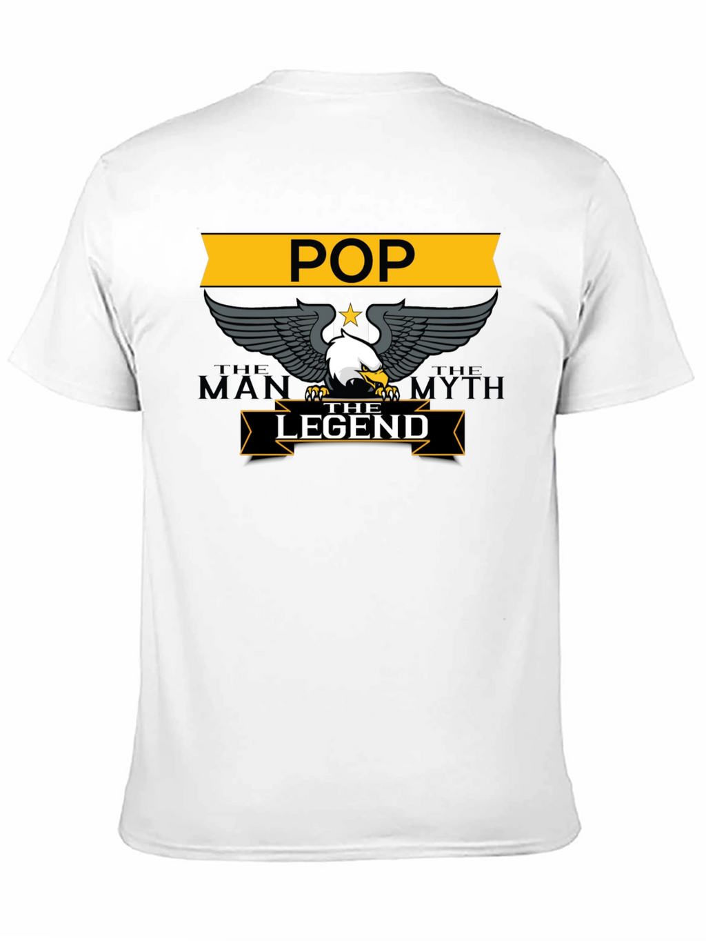 POP The Man The Myth The Legend Black T-Shirt