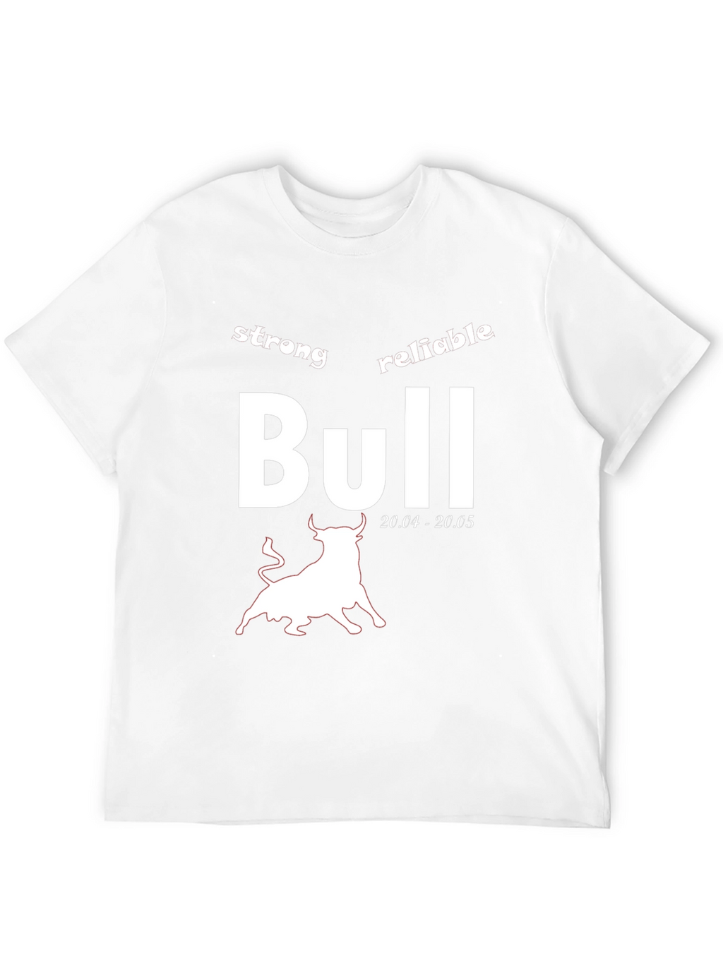 Strong Reliable Bull Zodiac Black T-Shirt