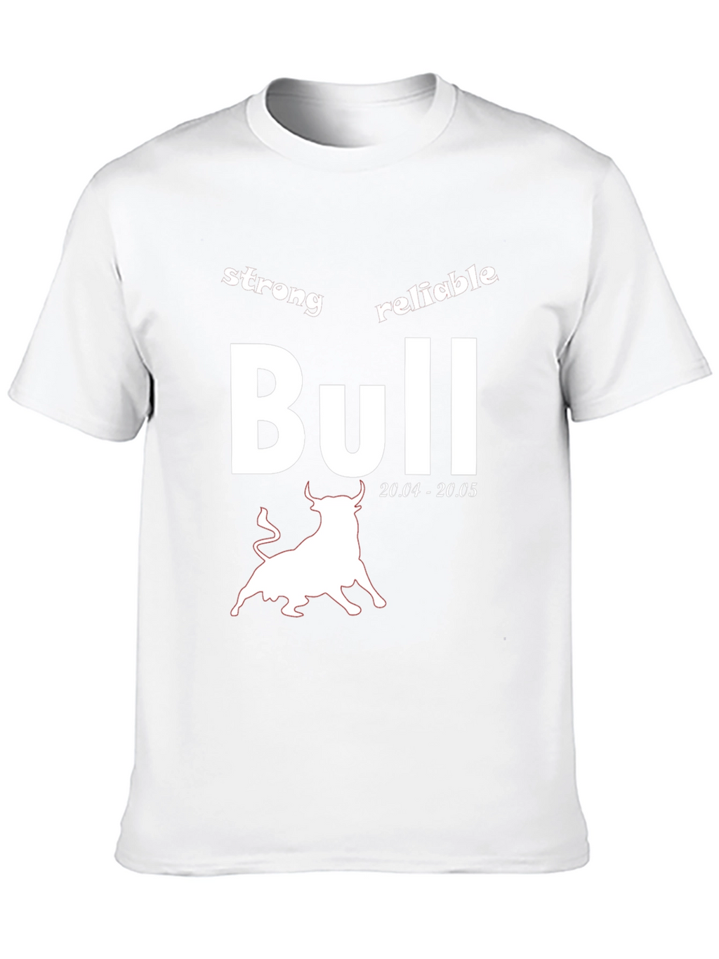 Strong Reliable Bull Zodiac Black T-Shirt