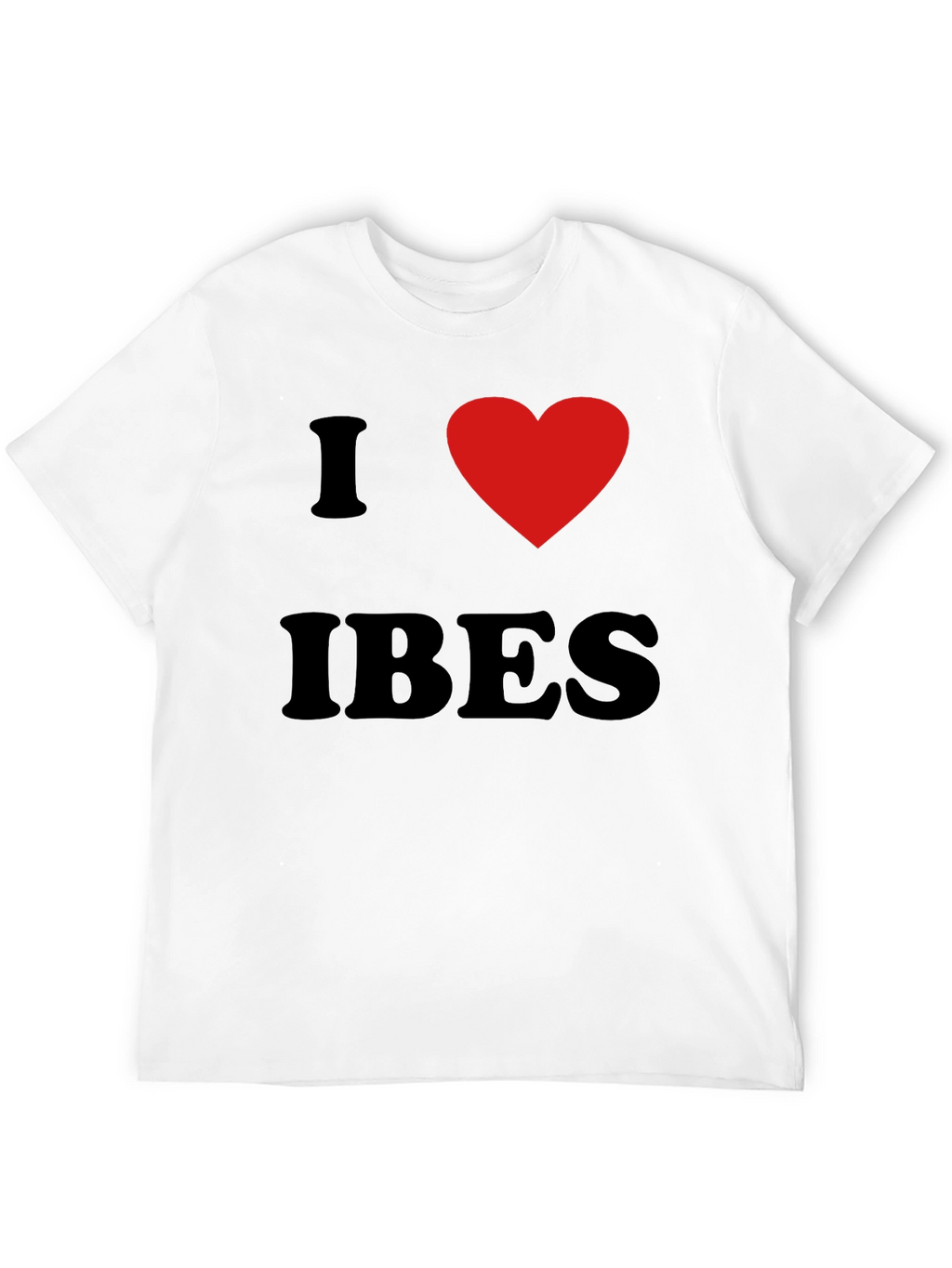 I Heart IBES Black Graphic T-Shirt
