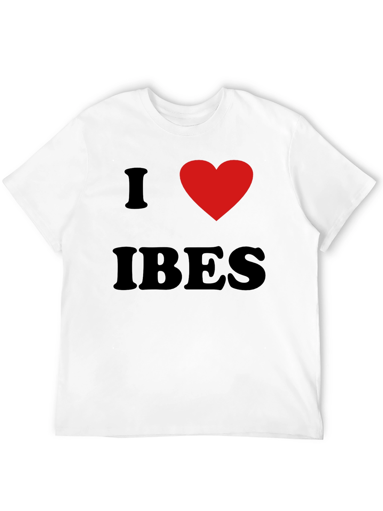 I Heart IBES Black Graphic T-Shirt