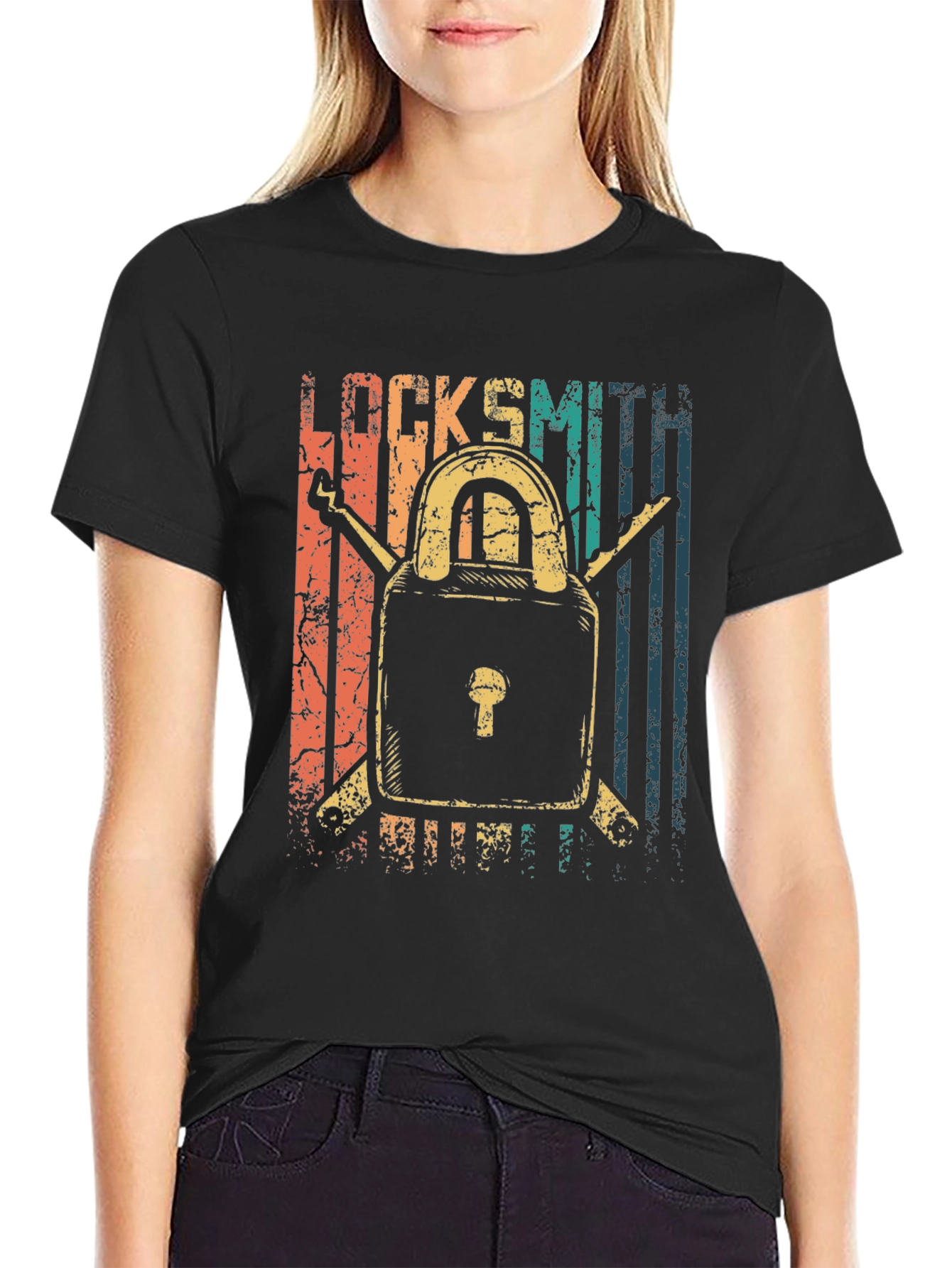 Vintage Locksmith T-Shirt - Retro Style