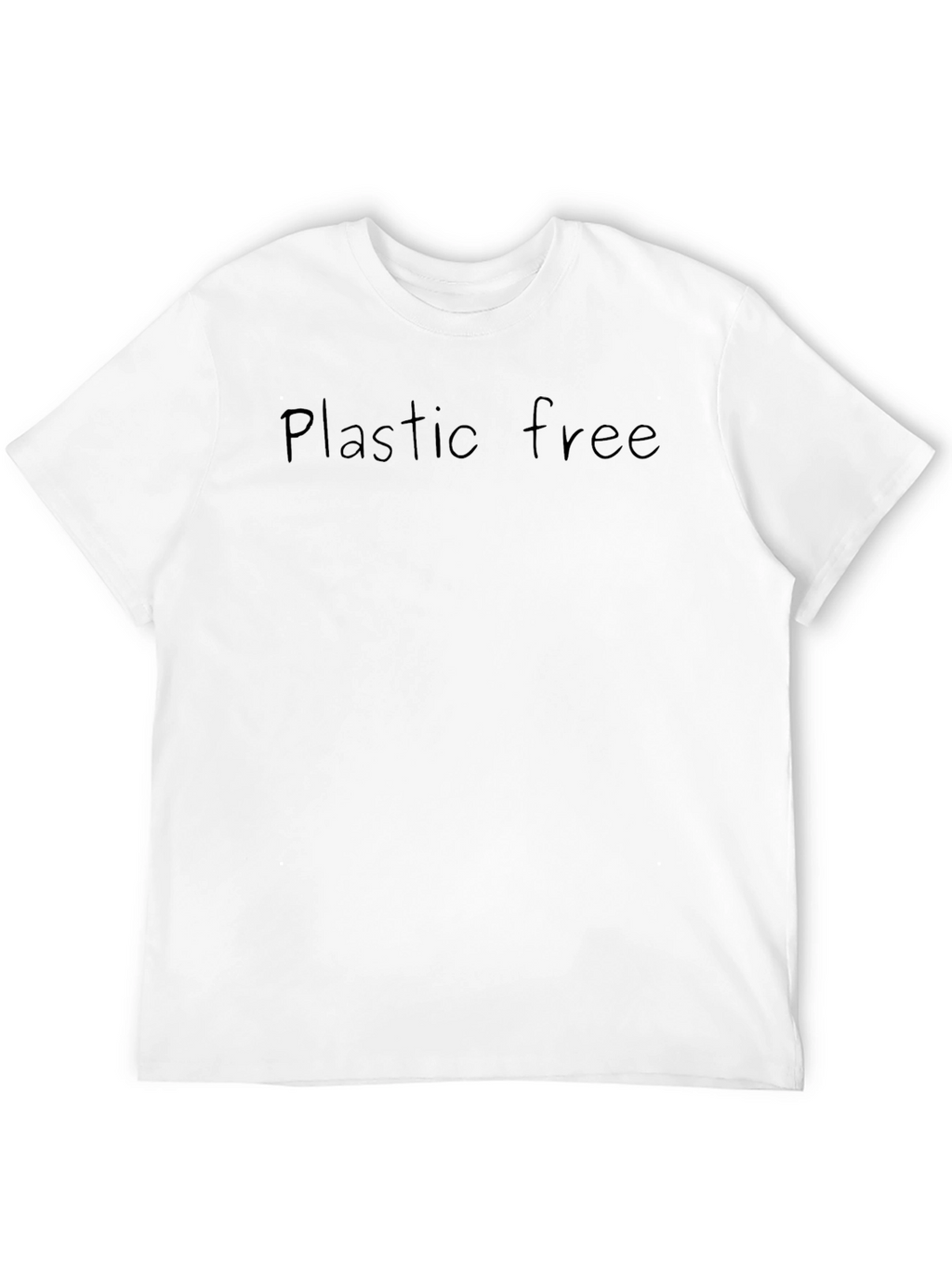 Plastic Free Black T-Shirt - Eco Friendly Fashion