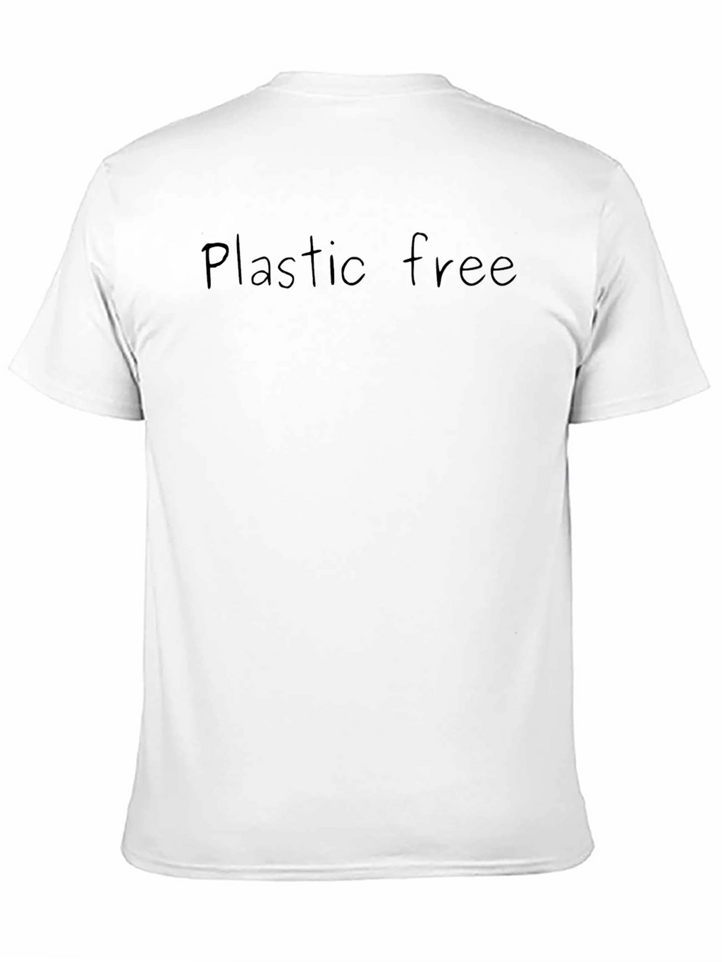 Plastic Free Black T-Shirt - Eco Friendly Fashion
