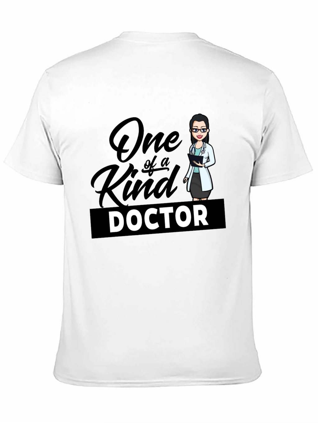 One of a Kind Doctor T-Shirt - Black