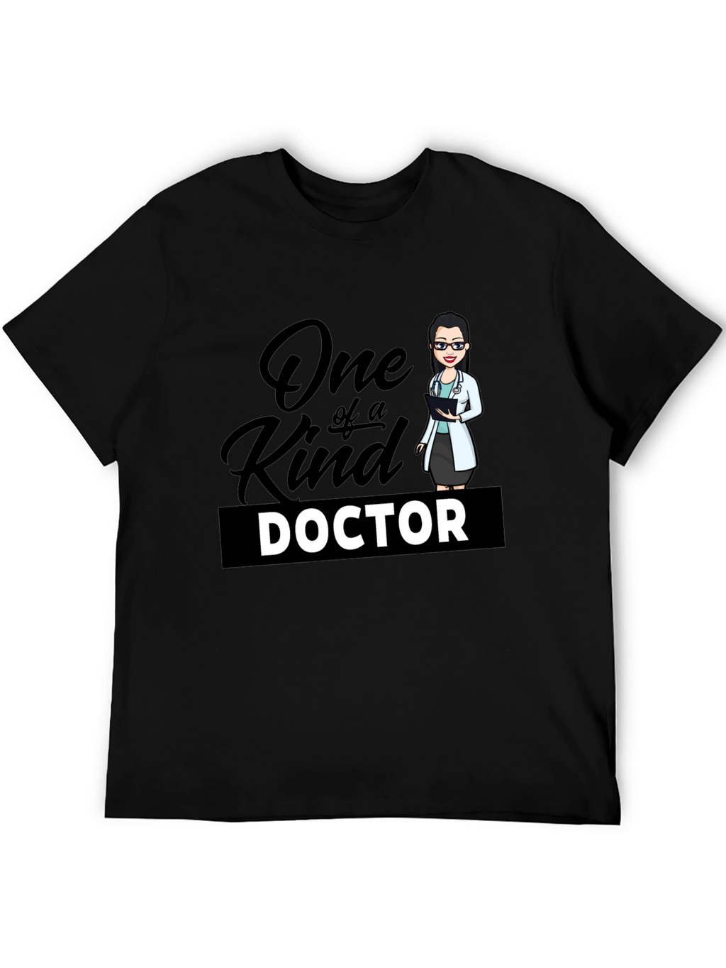 One of a Kind Doctor T-Shirt - Black