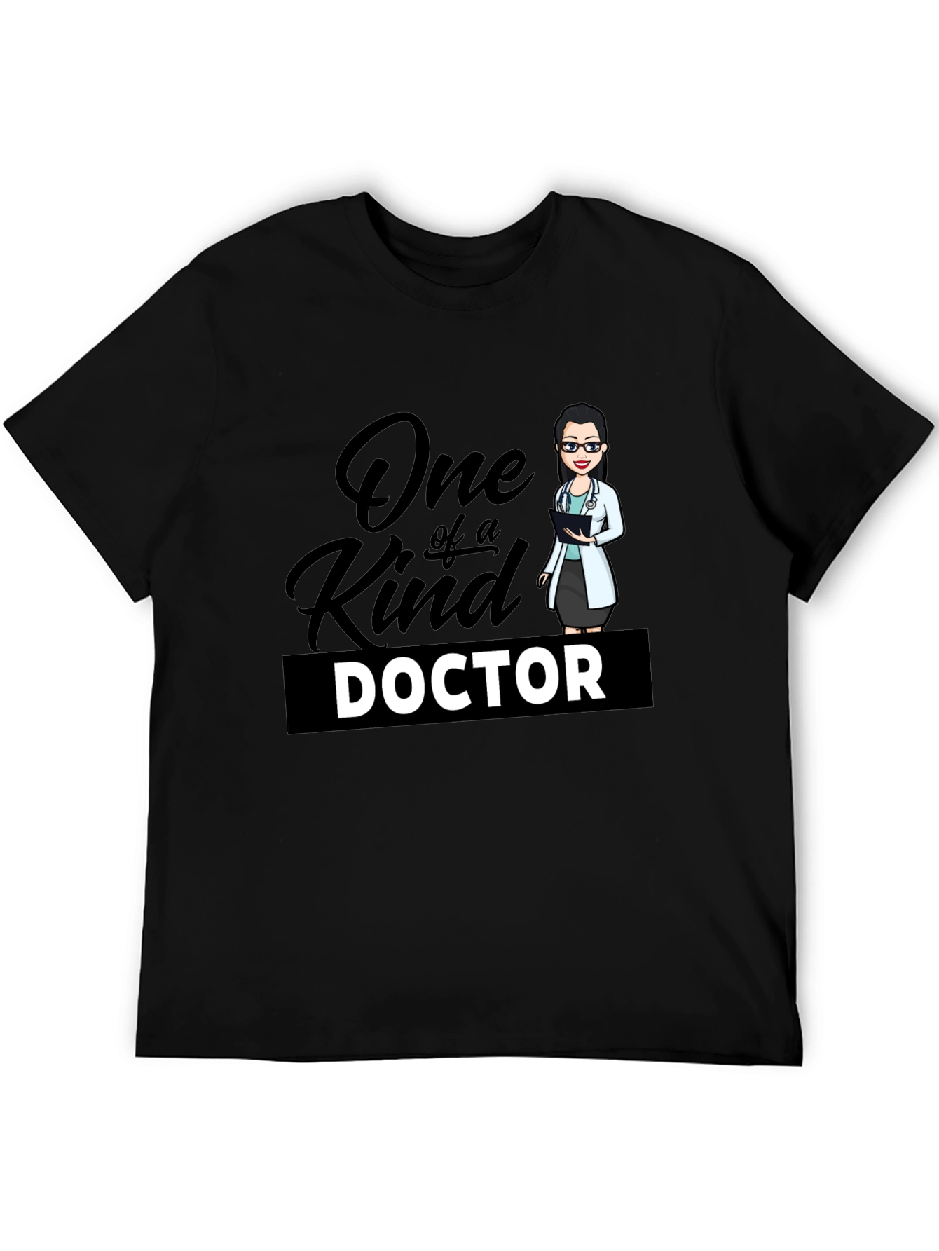 One of a Kind Doctor T-Shirt - Black