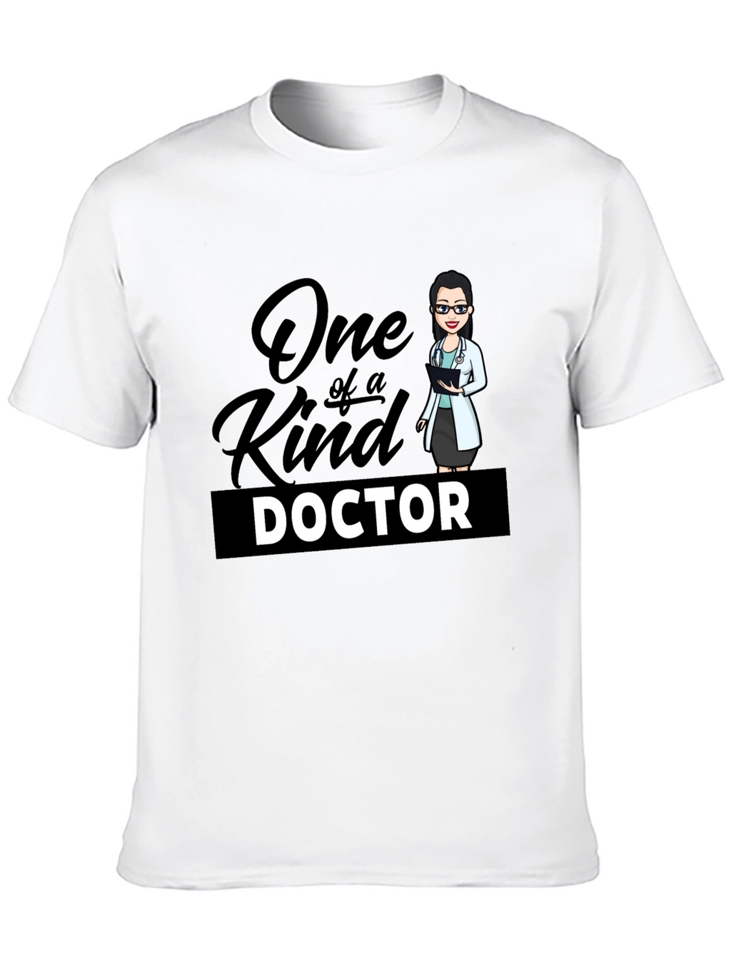 One of a Kind Doctor T-Shirt - Black