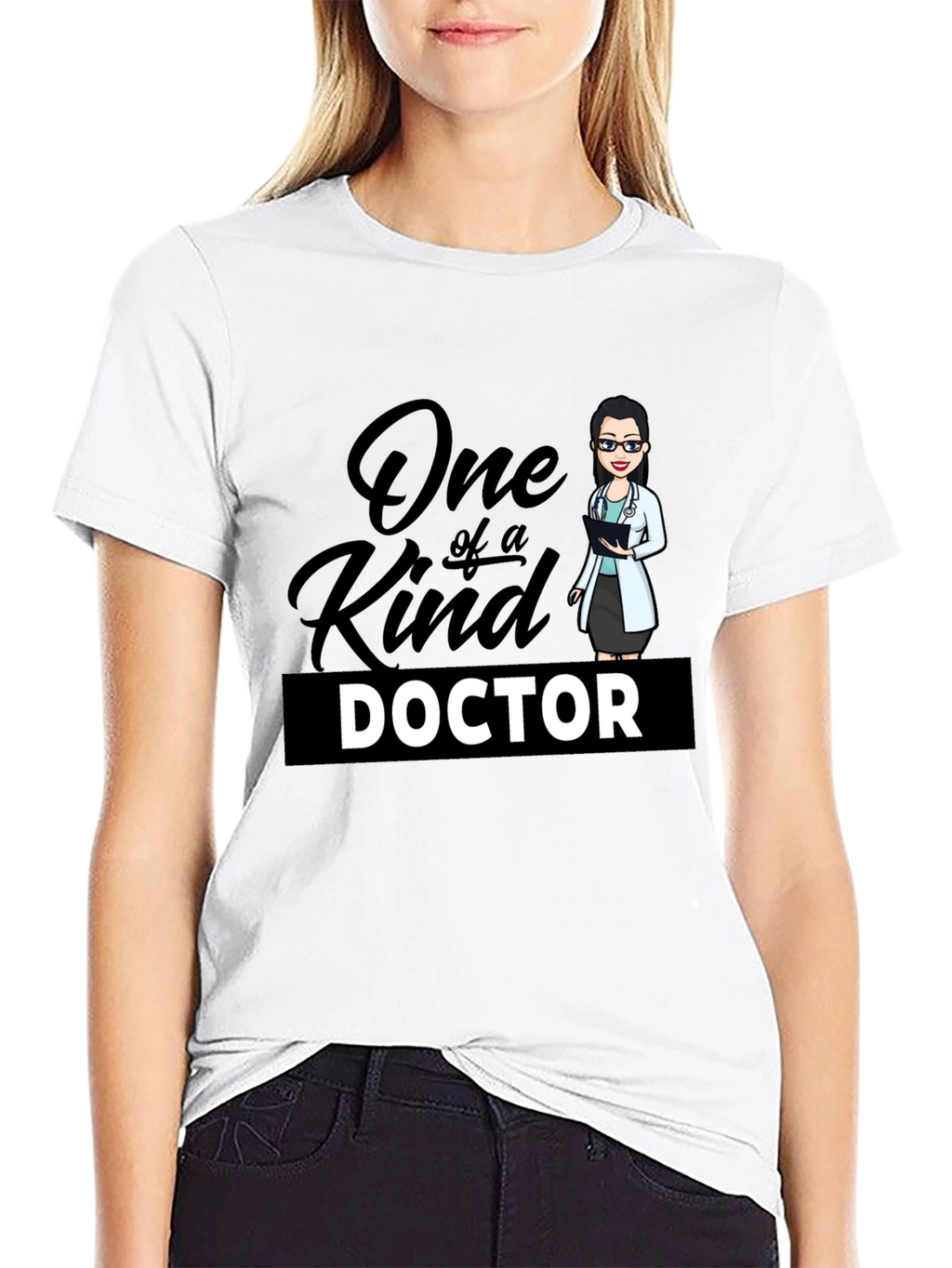 One of a Kind Doctor T-Shirt - Black