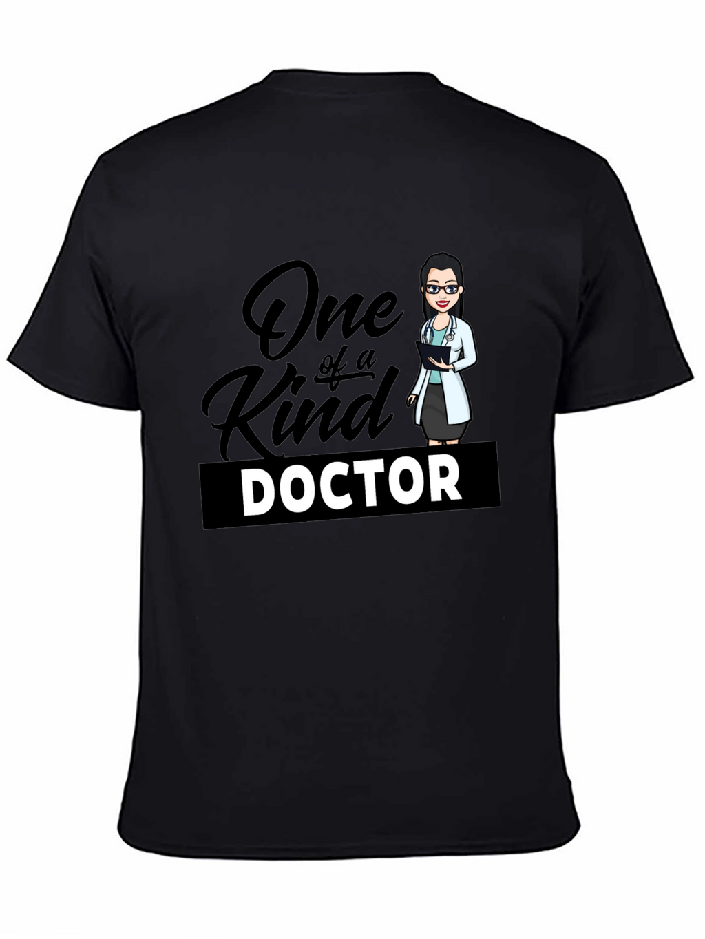 One of a Kind Doctor T-Shirt - Black