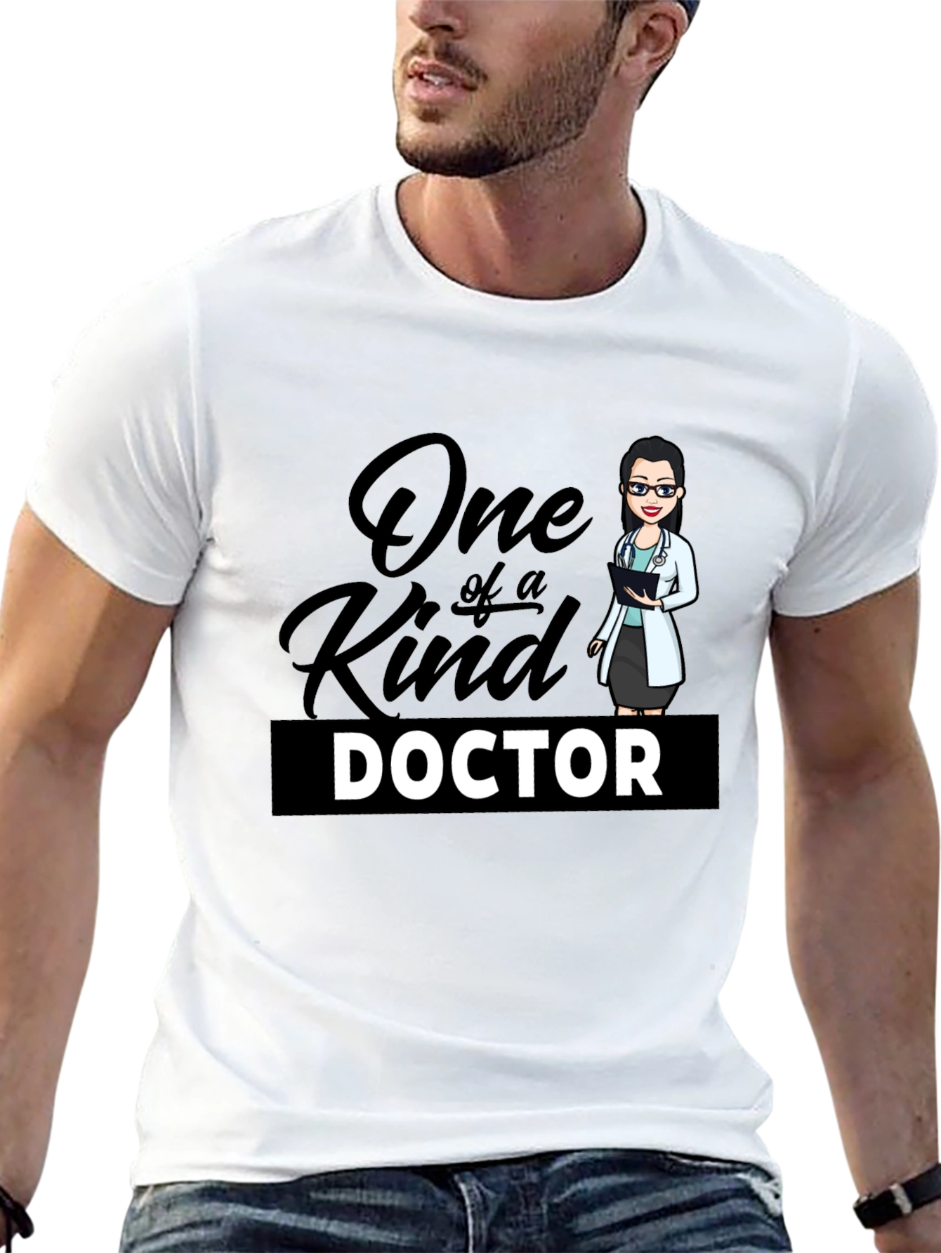 One of a Kind Doctor T-Shirt - Black