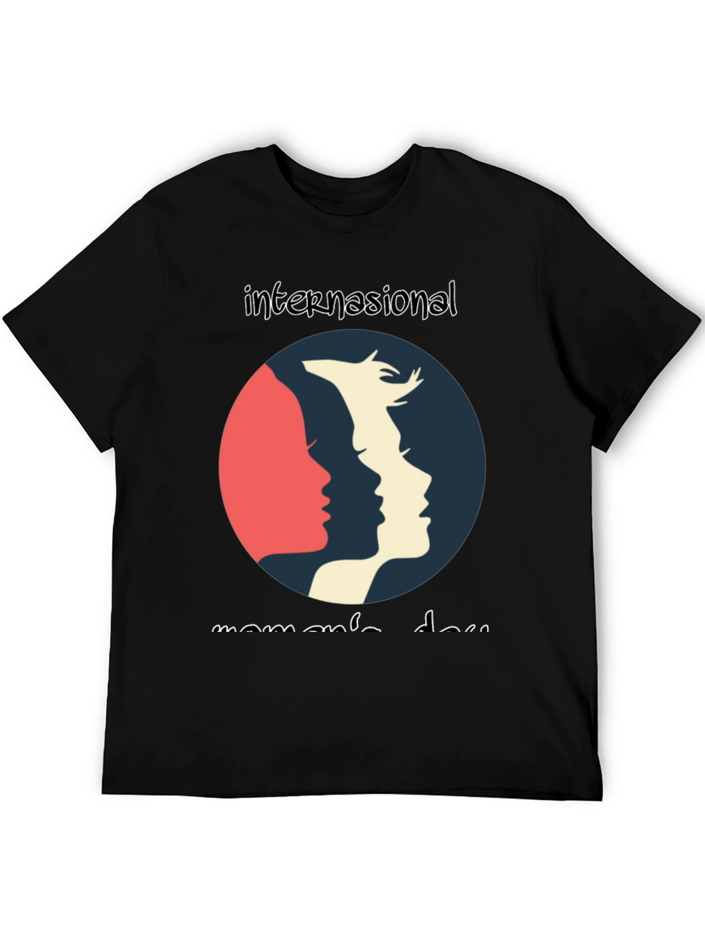 International Womens Day Graphic Tee - Black