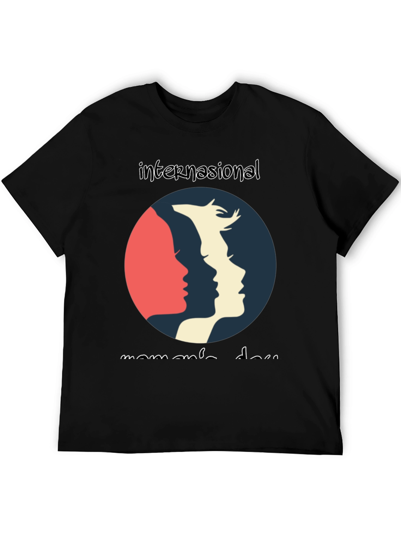 International Womens Day Graphic Tee - Black