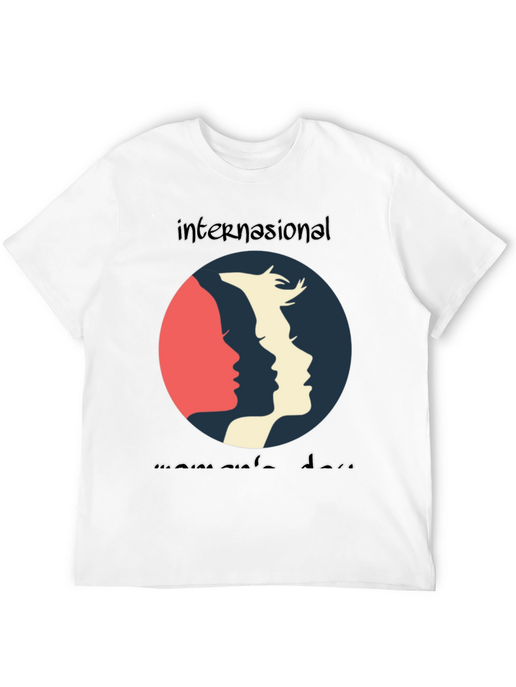 International Womens Day Graphic Tee - Black