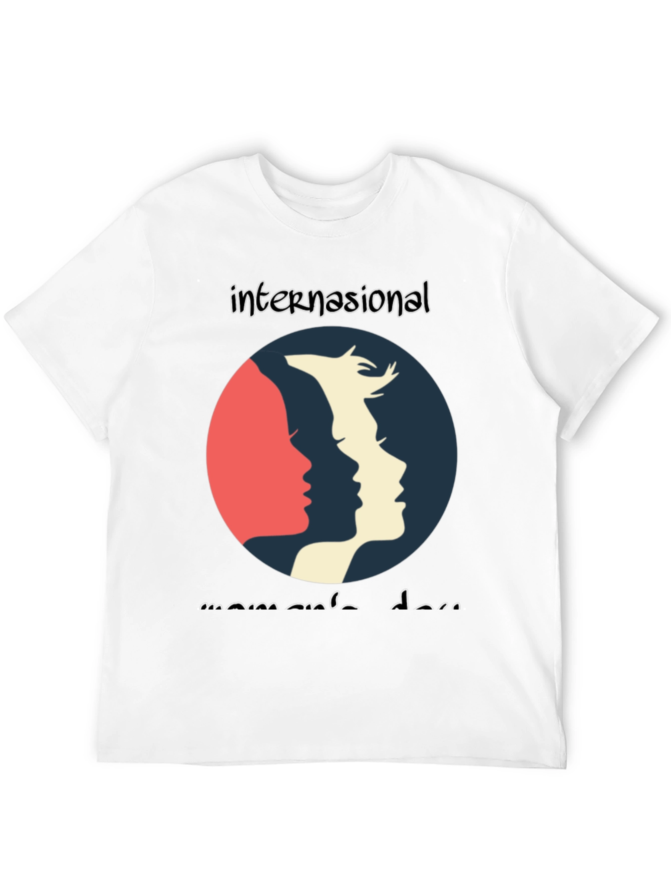 International Womens Day Graphic Tee - Black