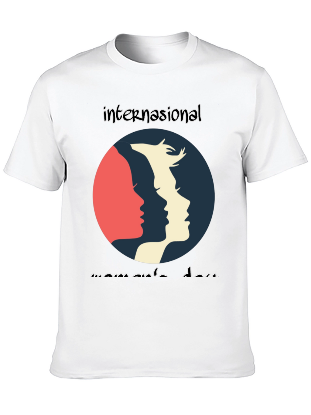 International Womens Day Graphic Tee - Black