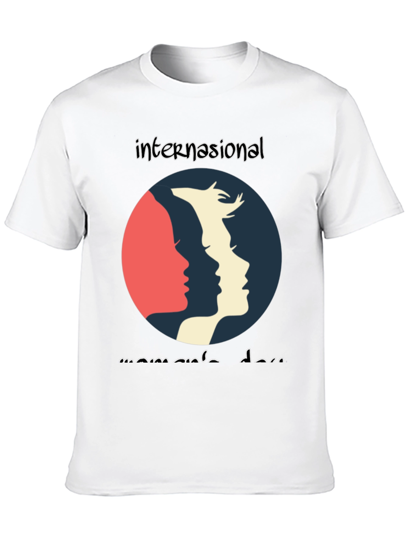 International Womens Day Graphic Tee - Black