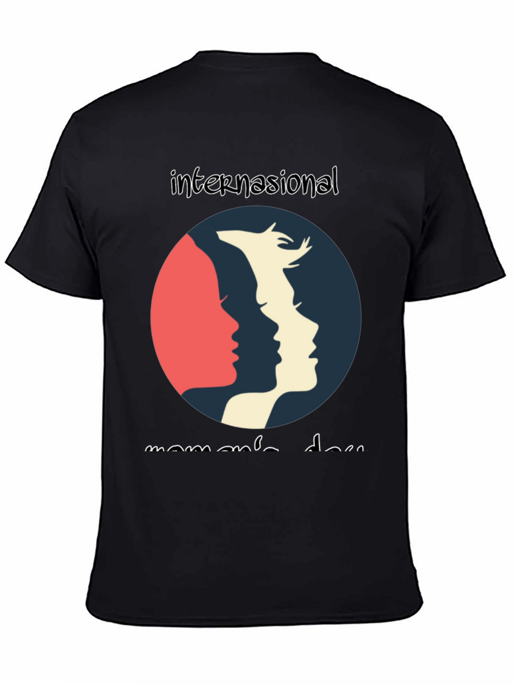 International Womens Day Graphic Tee - Black