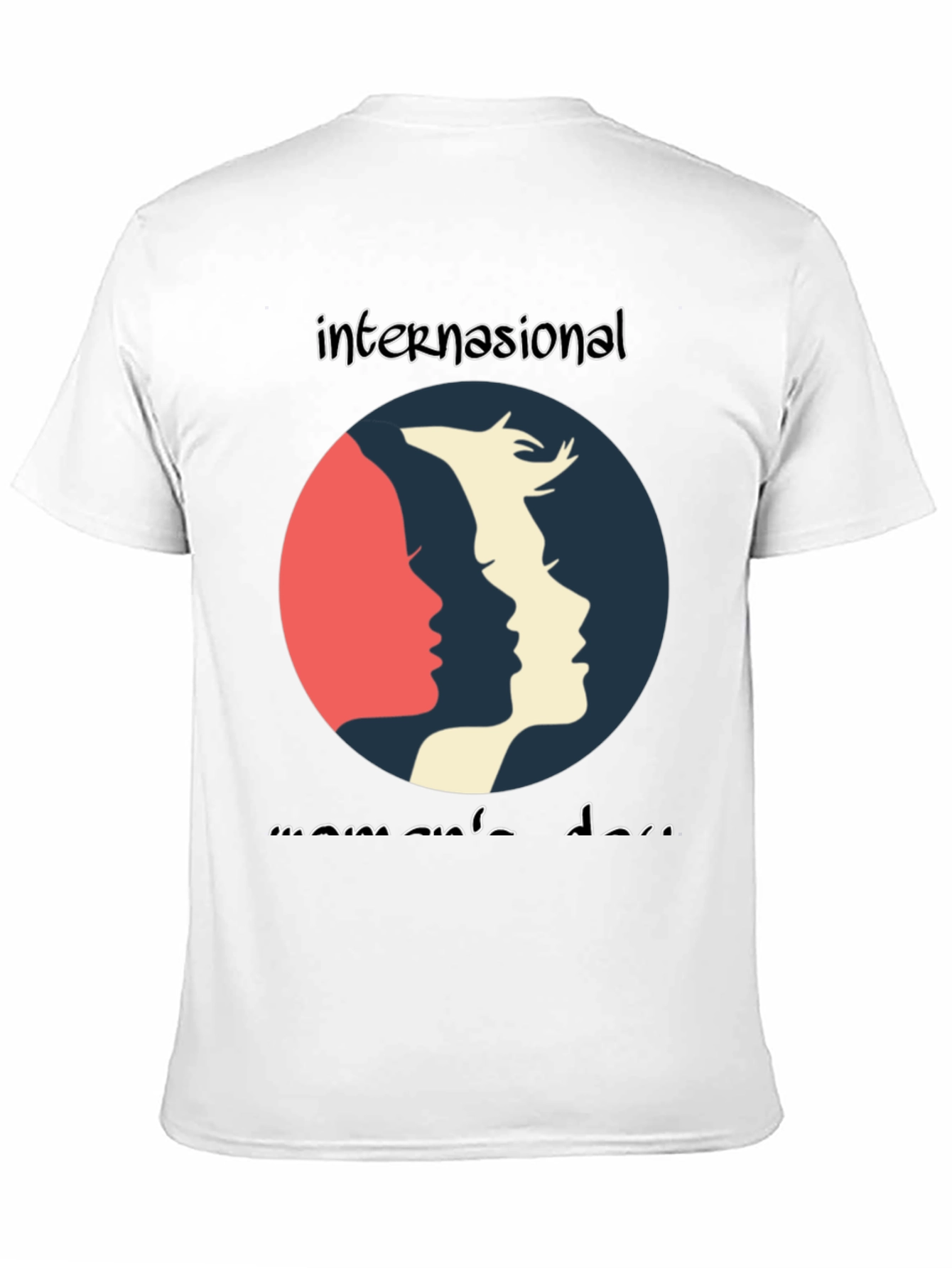 International Womens Day Graphic Tee - Black