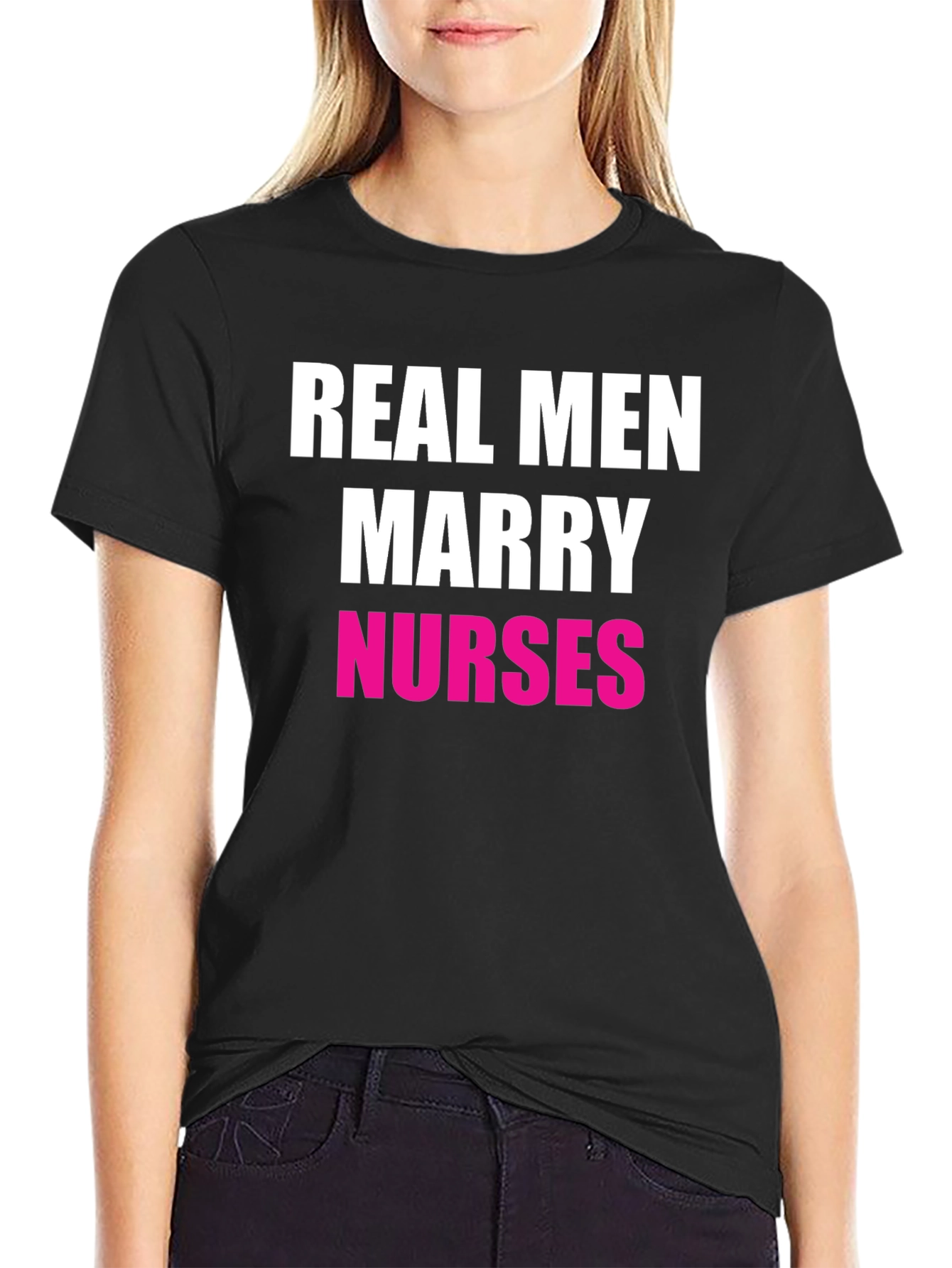 Real Men Marry Nurses Graphic Tee