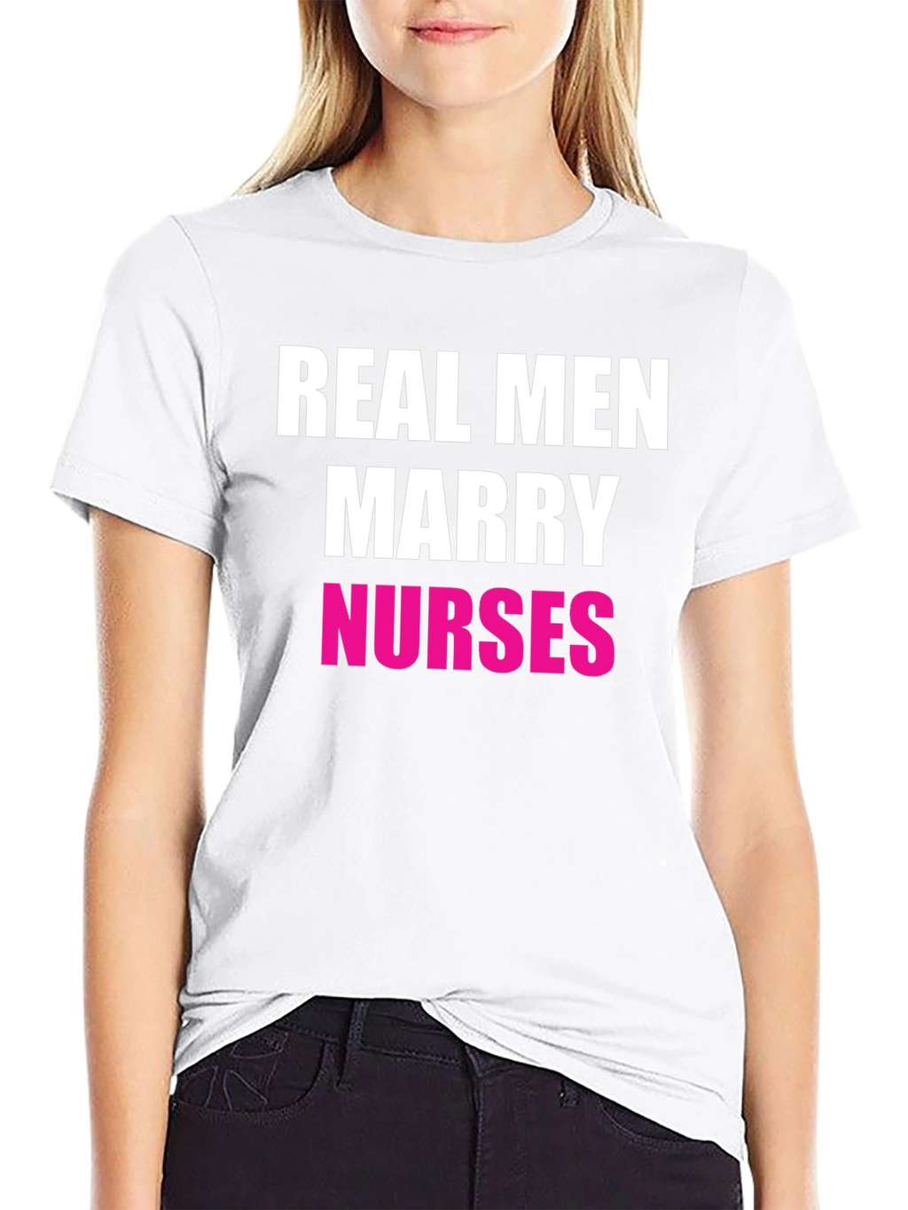 Real Men Marry Nurses Graphic Tee