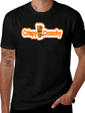 Crispy Crunchy Graphic T-Shirt - Trendy Streetwear
