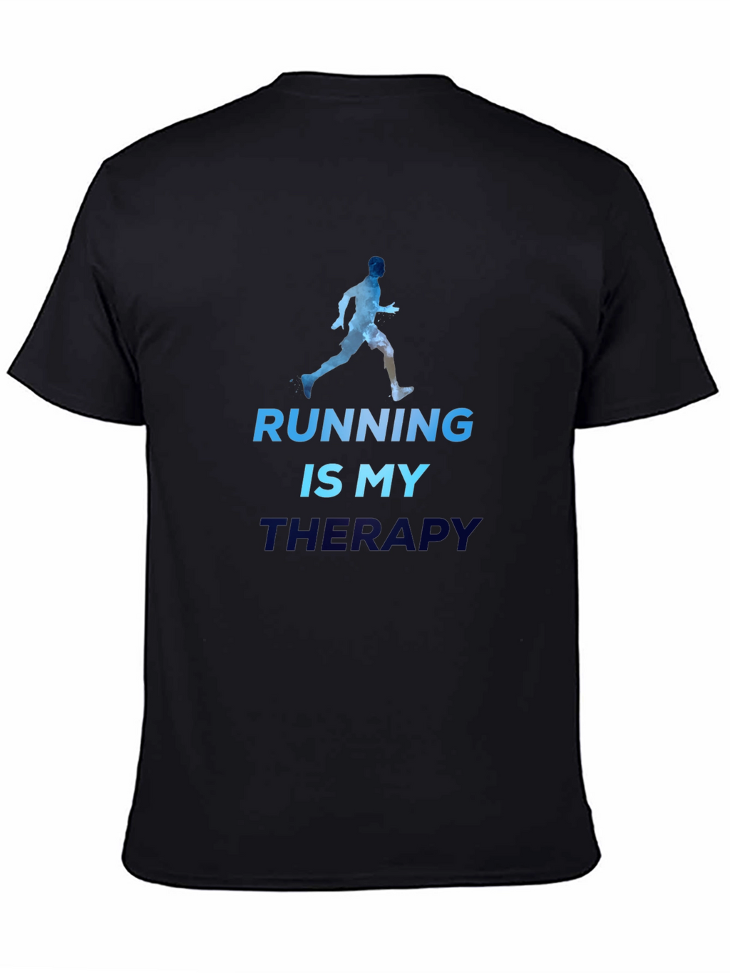 Running is My Therapy Graphic Tee