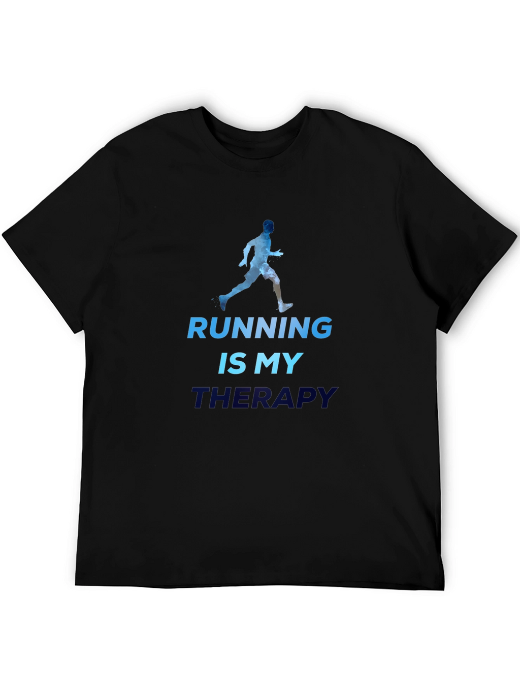 Running is My Therapy Graphic Tee